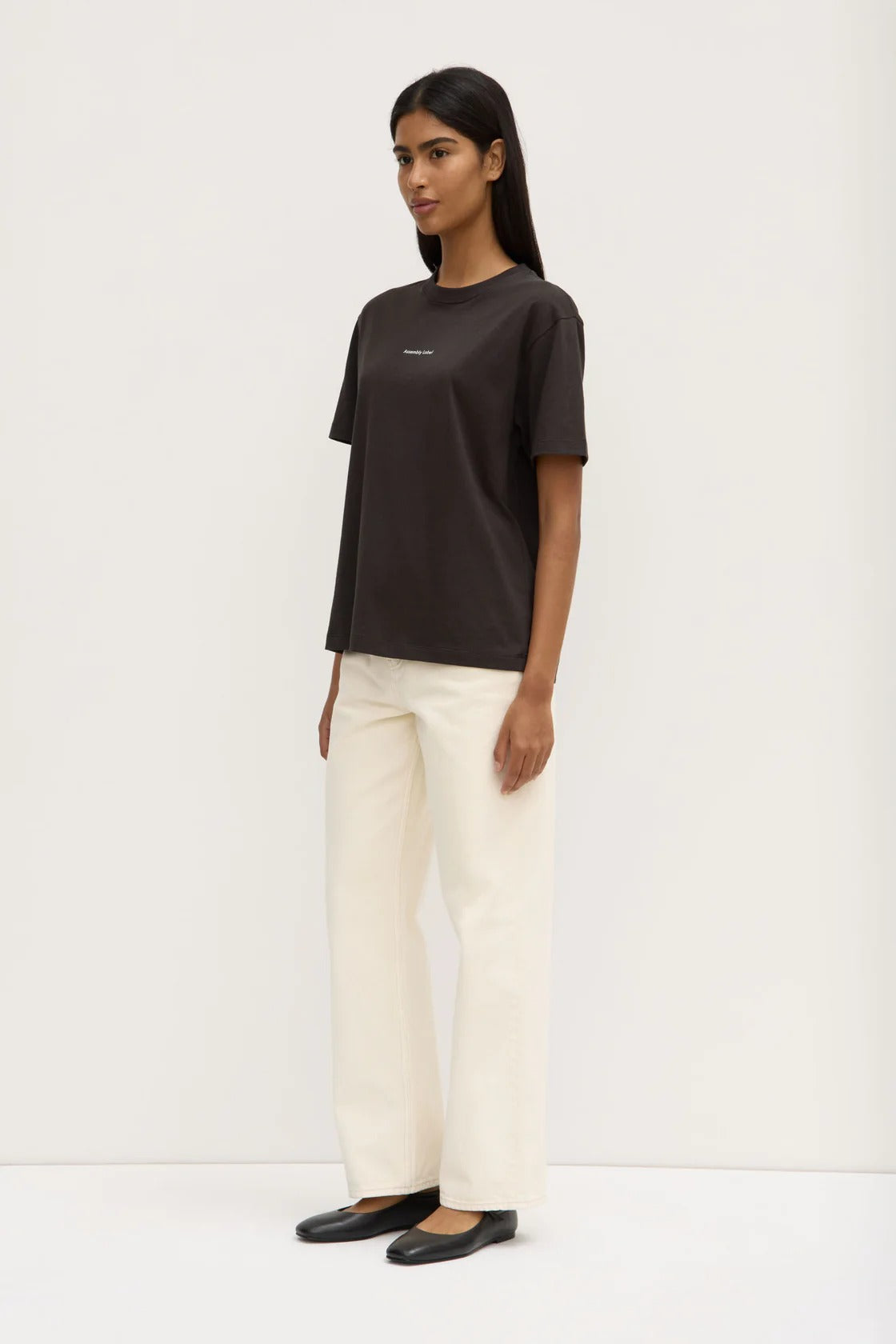 Assembly Label | Atelier Logo Tee - Washed Black