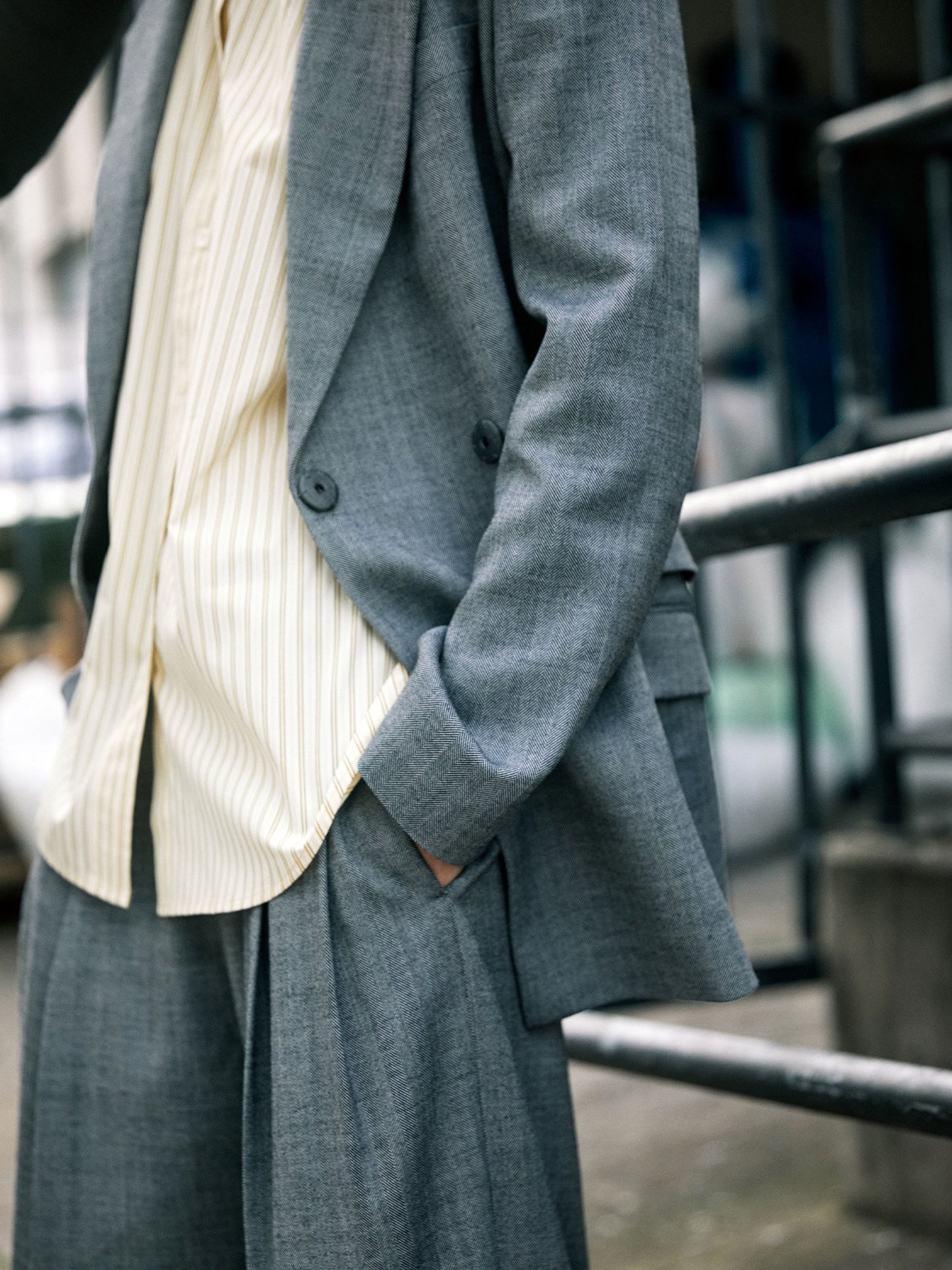 Wynn Hamlyn | Charlie Blazer - Black/White