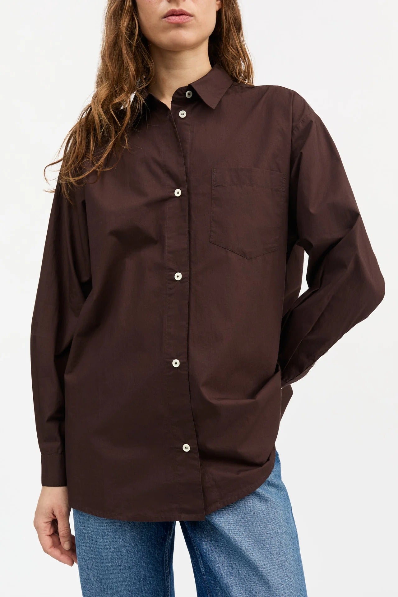 Skall Studio | Edgar Shirt - Dark Brown