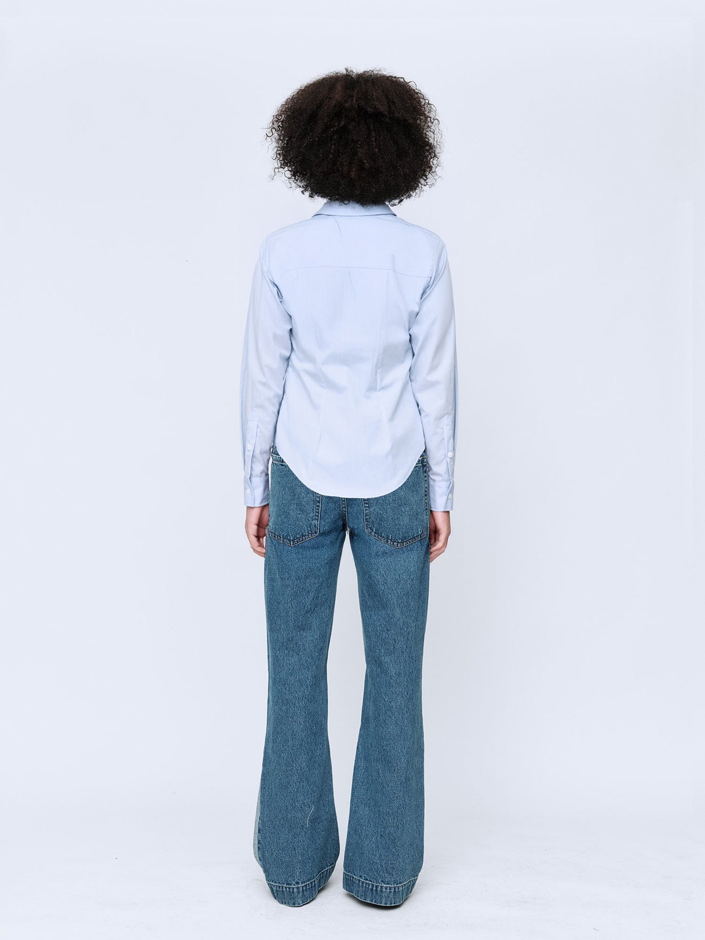 Wynn Hamlyn | Double Up Shirt - Light Blue