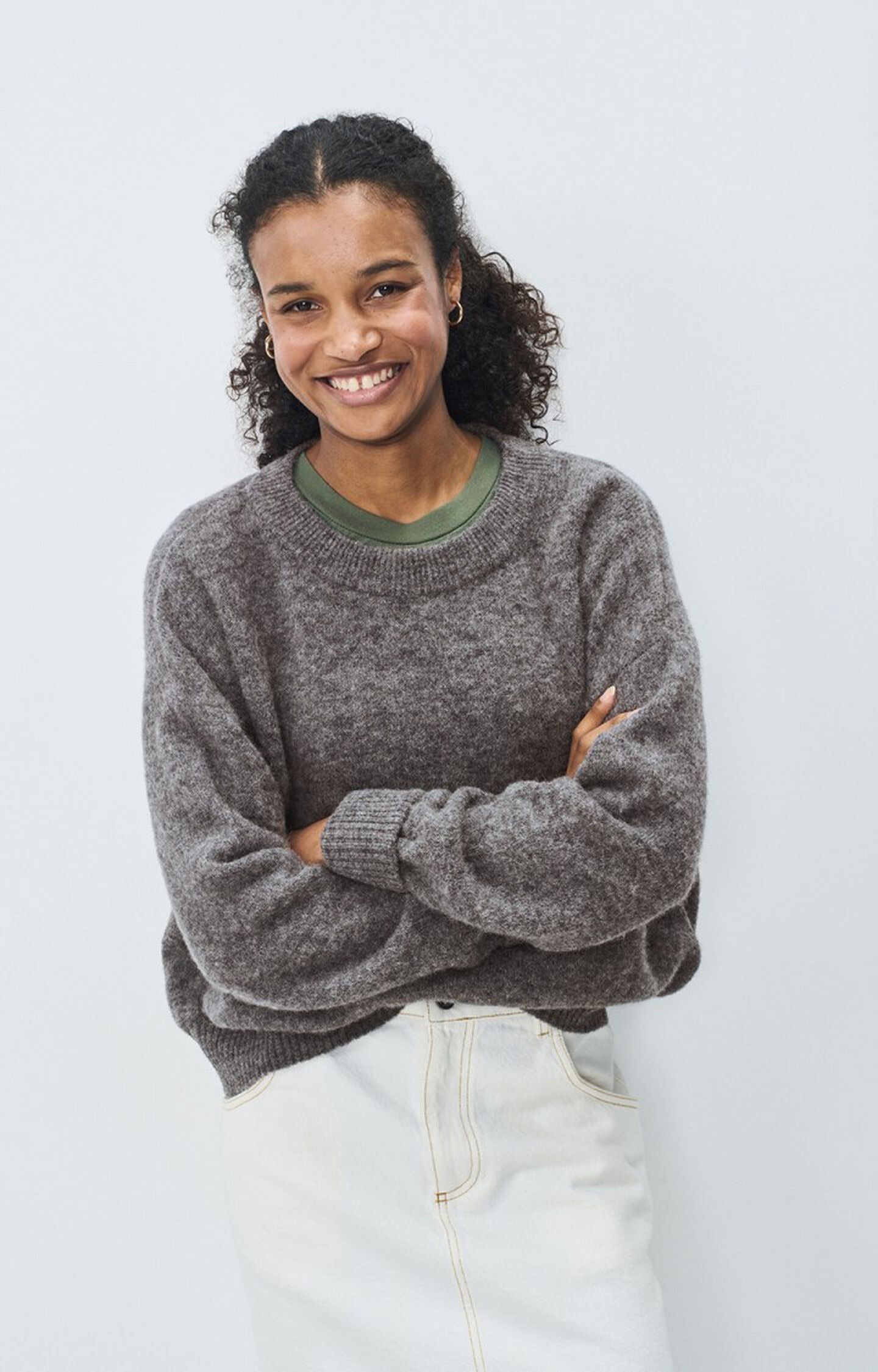 American Vintage | Jumper Vitow - Melange Steel