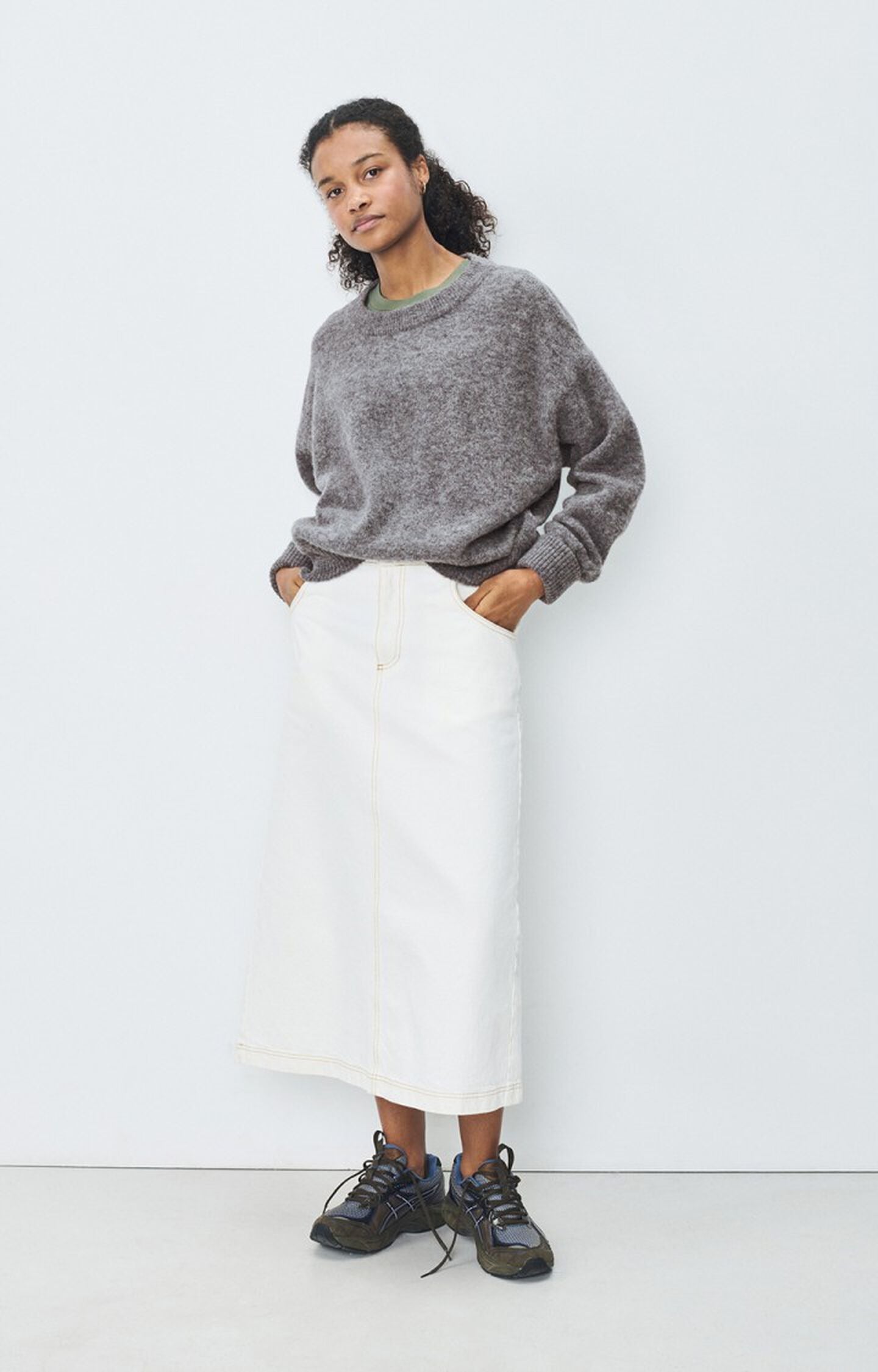 American Vintage | Jumper Vitow - Melange Steel