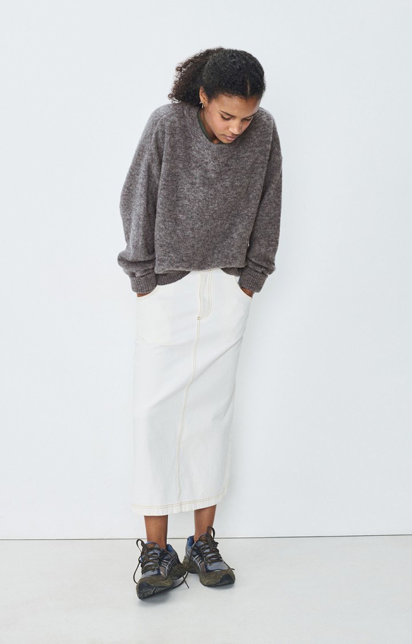 American Vintage | Jumper Vitow - Melange Steel