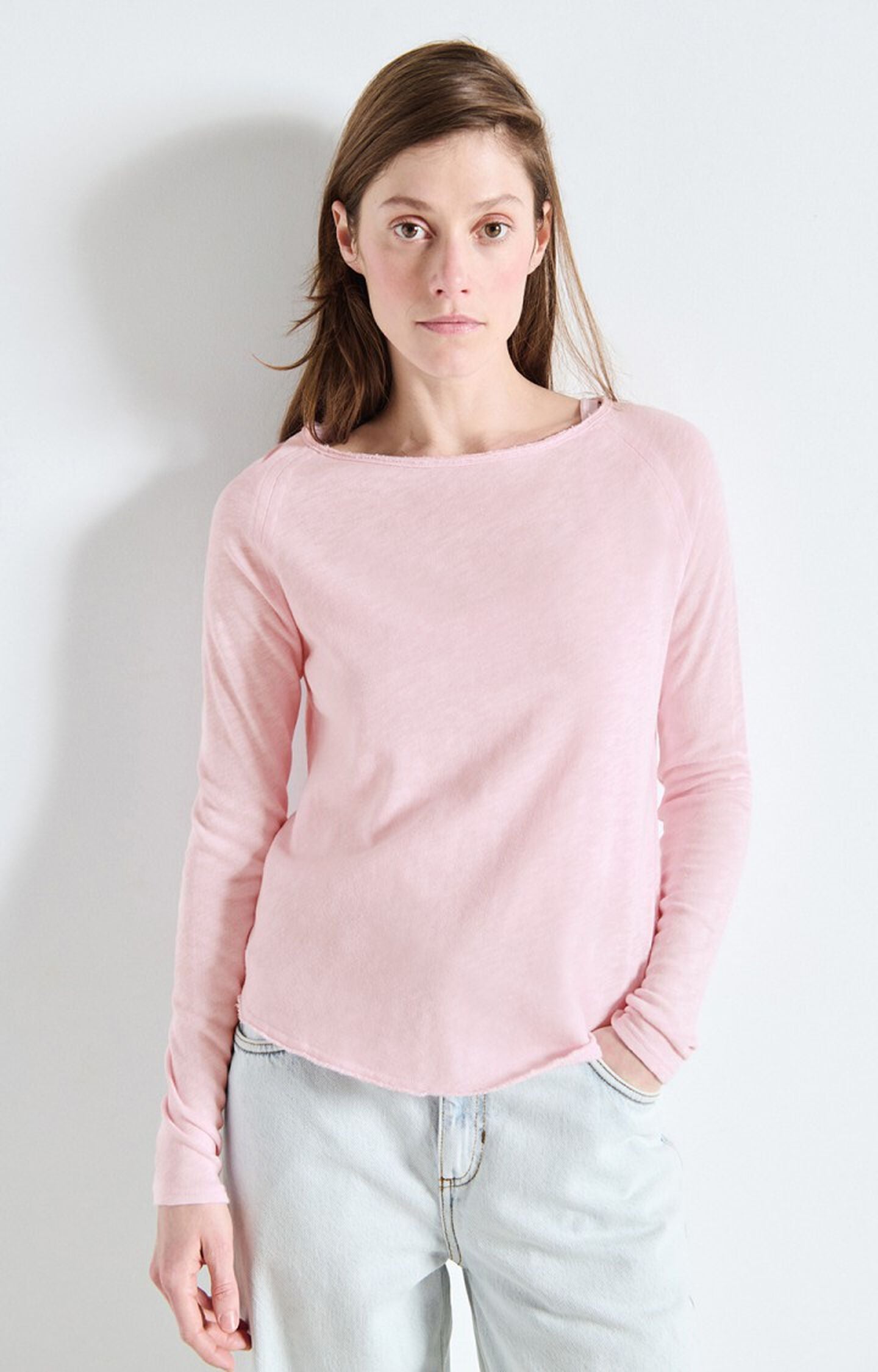 American Vintage | Sonoma L/S T.Shirt - Vintage Marshmellow