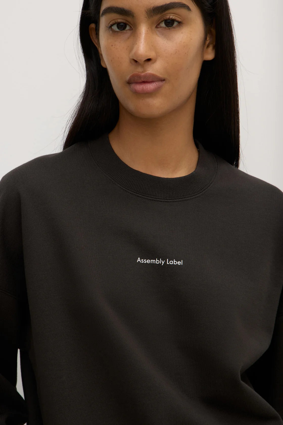 Assembly Label | Atelier Logo Fleece - Washed Black