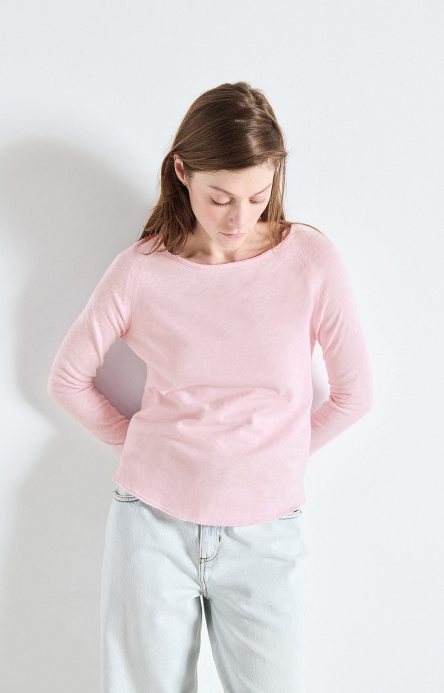 American Vintage | Sonoma L/S T.Shirt - Vintage Marshmellow