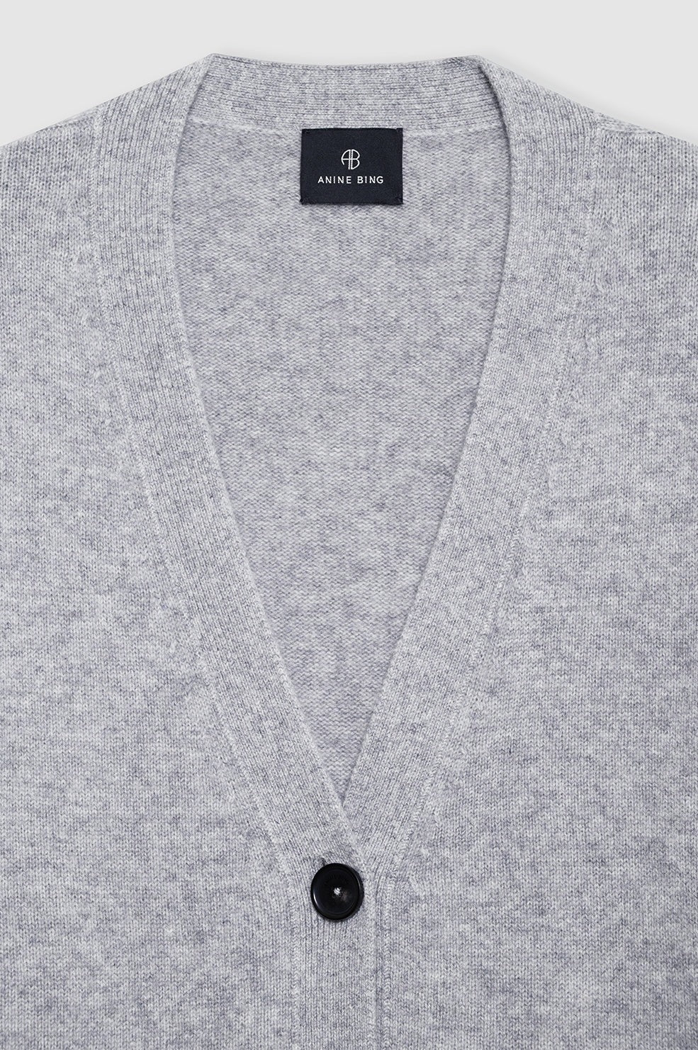 Anine Bing | Jackson Cardigan - Medium Heather Grey