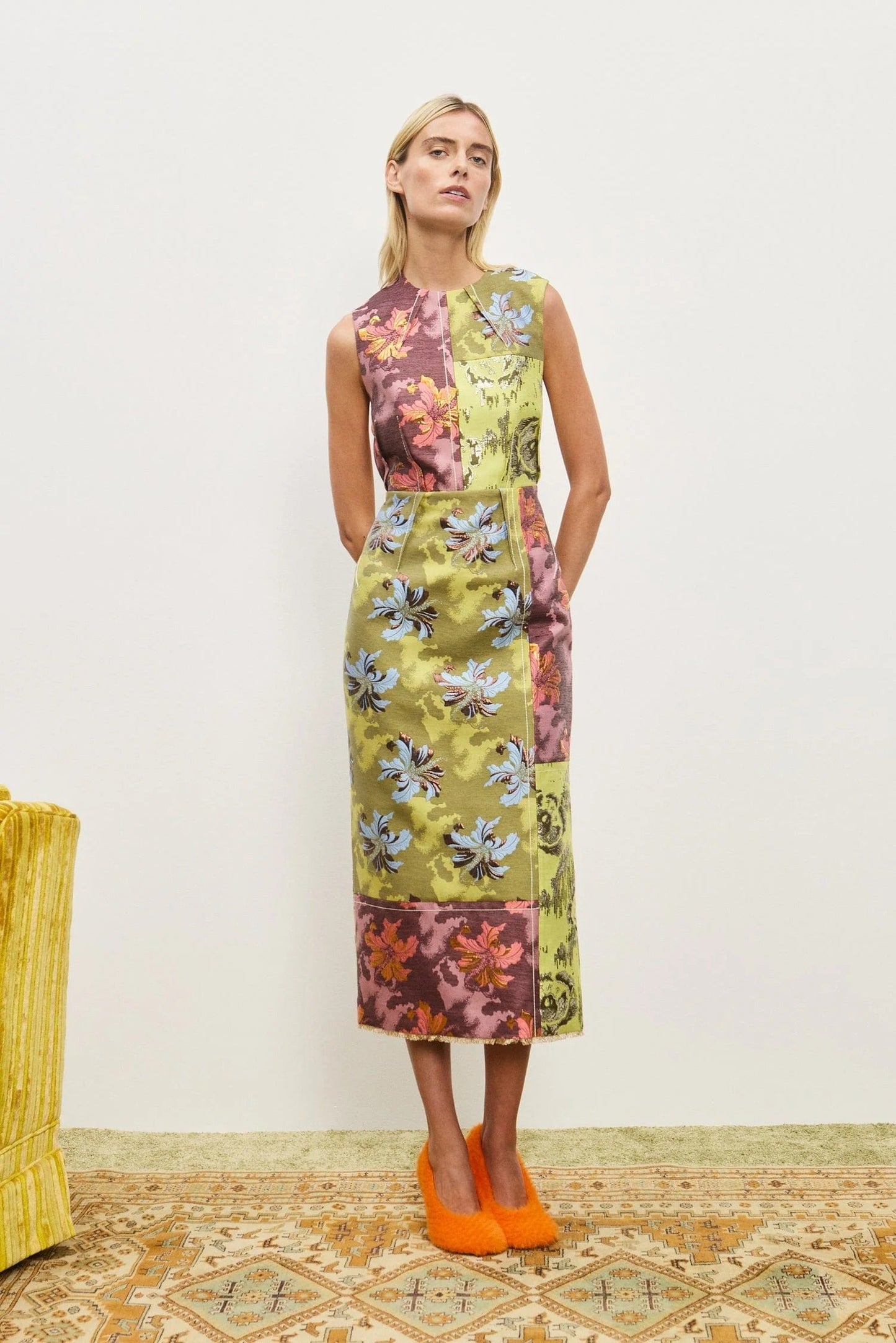 Alemais | Adriana Jacquard Gown - Multi
