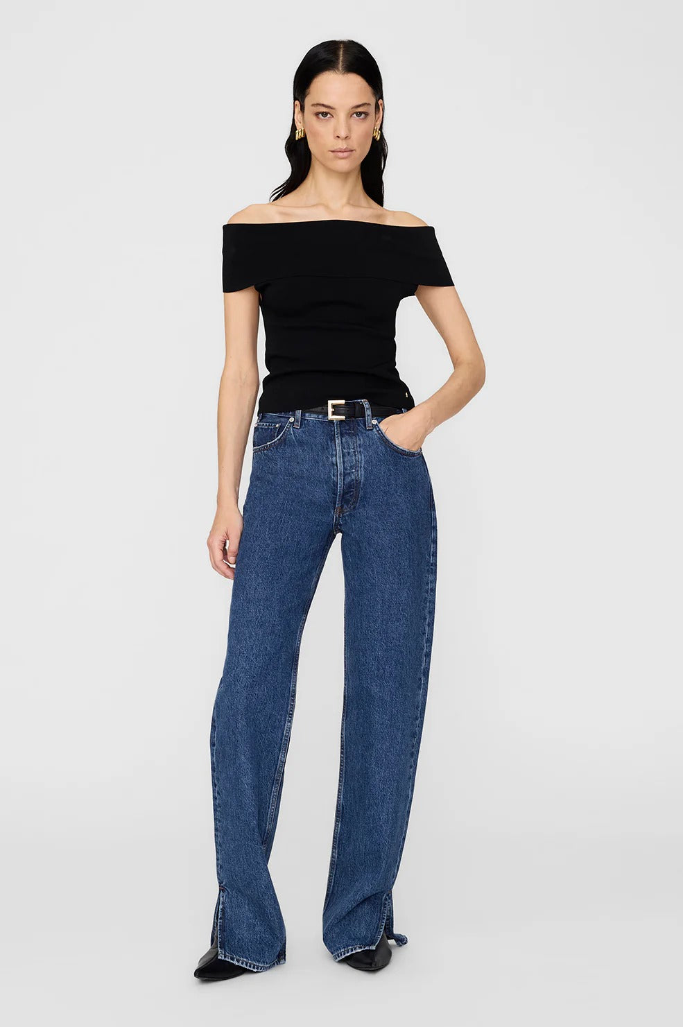 Anine Bing | Francis Top - Black
