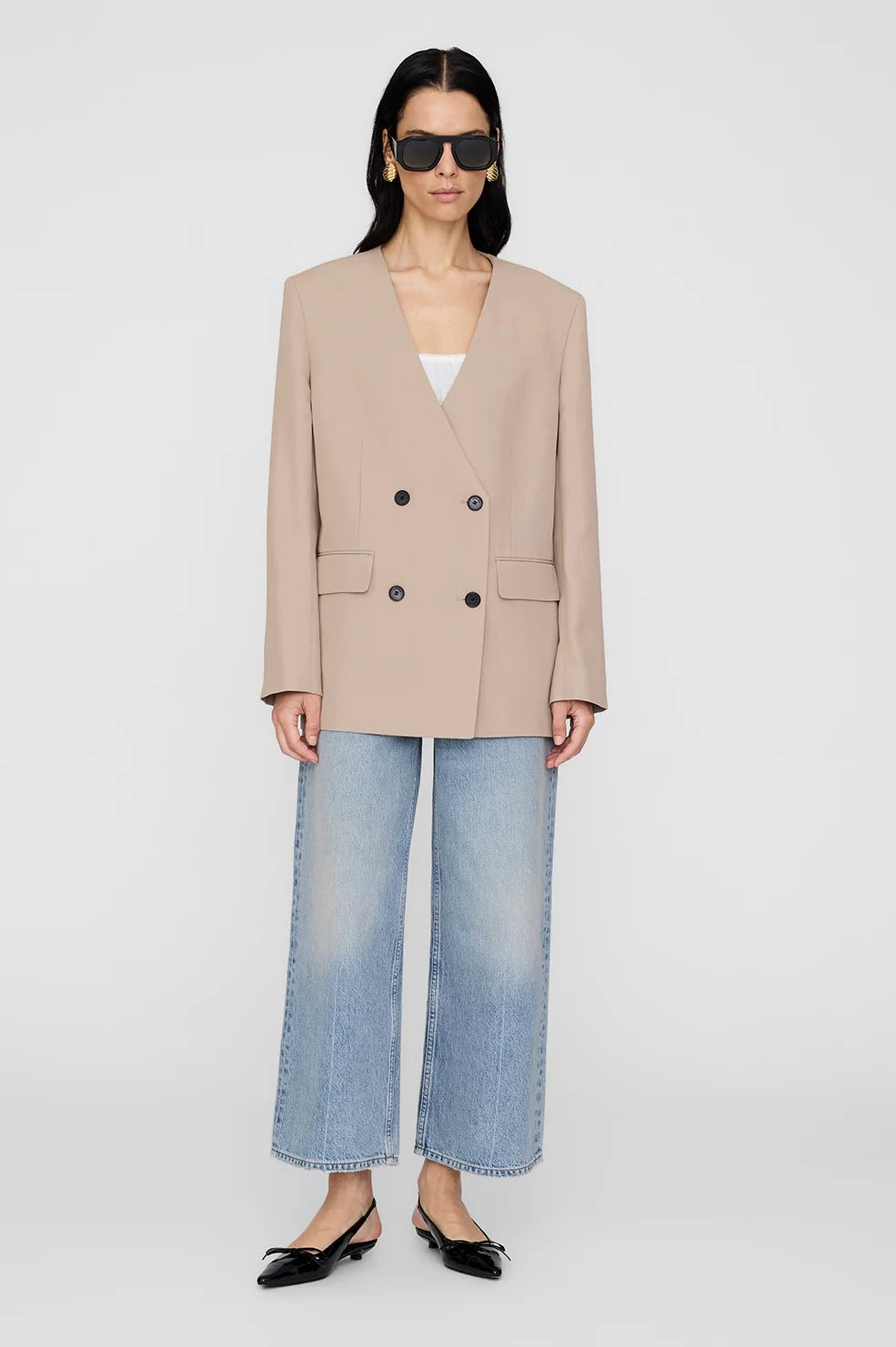 Anine Bing | Maron Blazer - Fawn