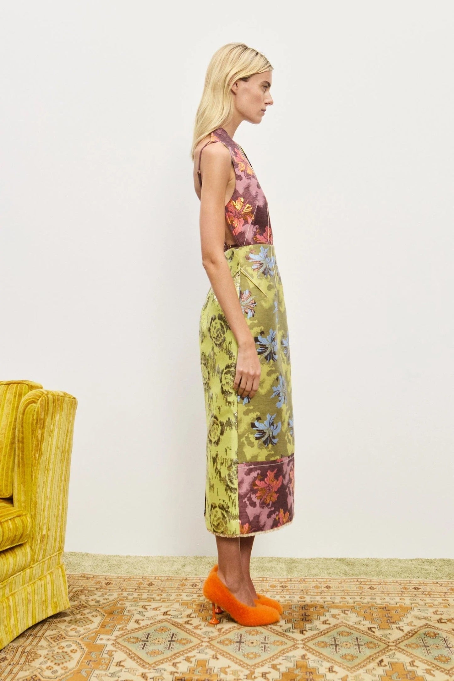 Alemais | Adriana Jacquard Gown - Multi