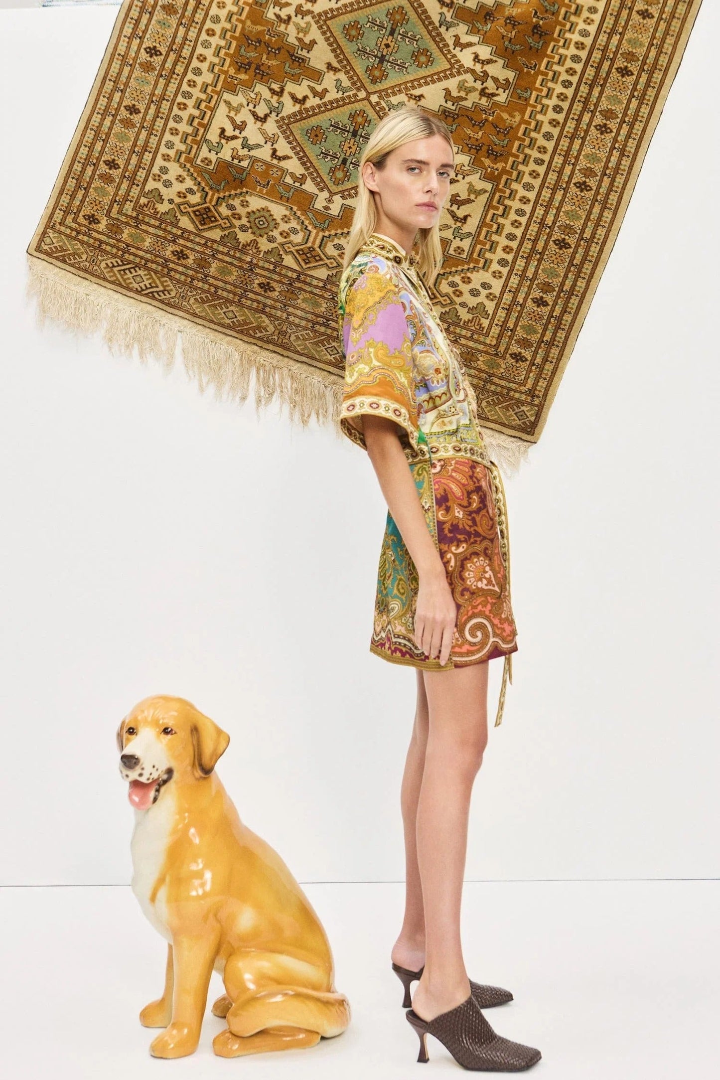 Alemais | Clemenza Spliced Mini Dress - Multi