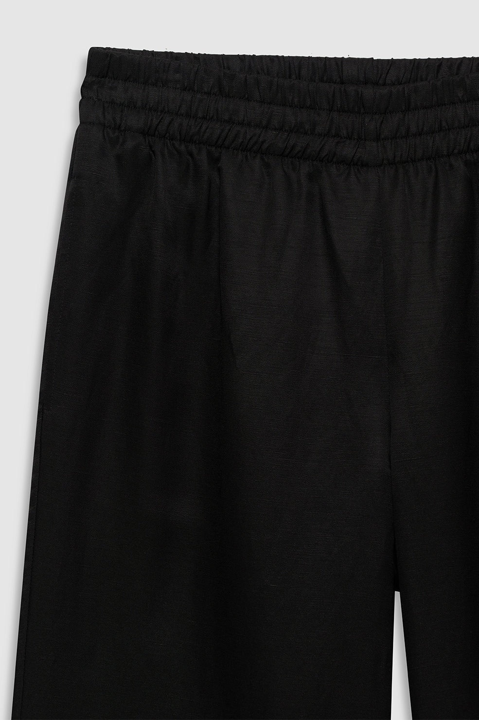 Anine Bing | Soto Pant - Black Linen Blend