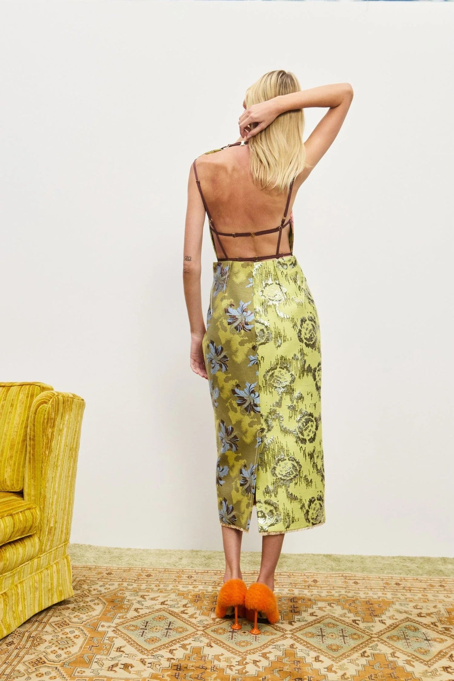 Alemais | Adriana Jacquard Gown - Multi