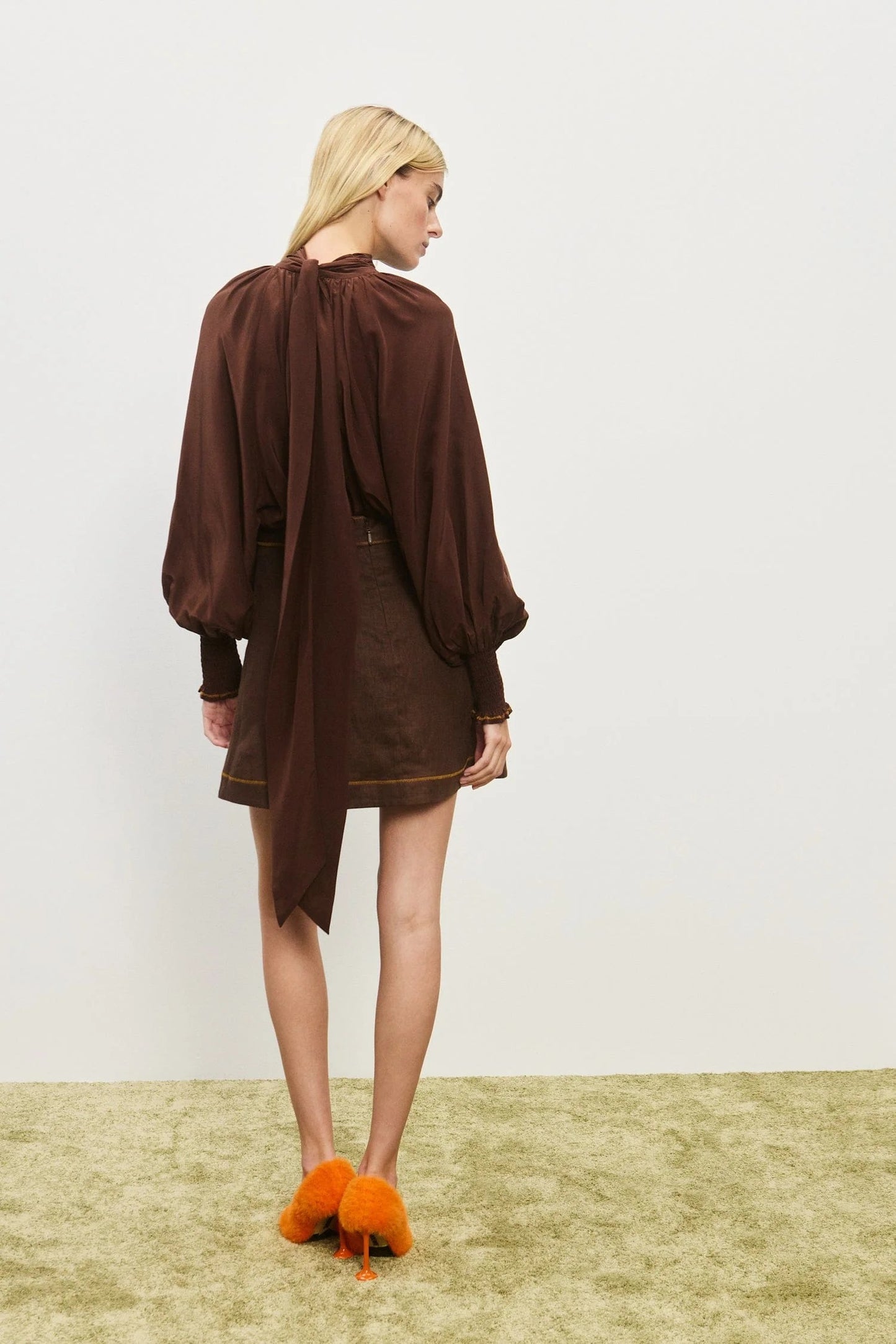 Alemais | Vito Skirt - Chocolate
