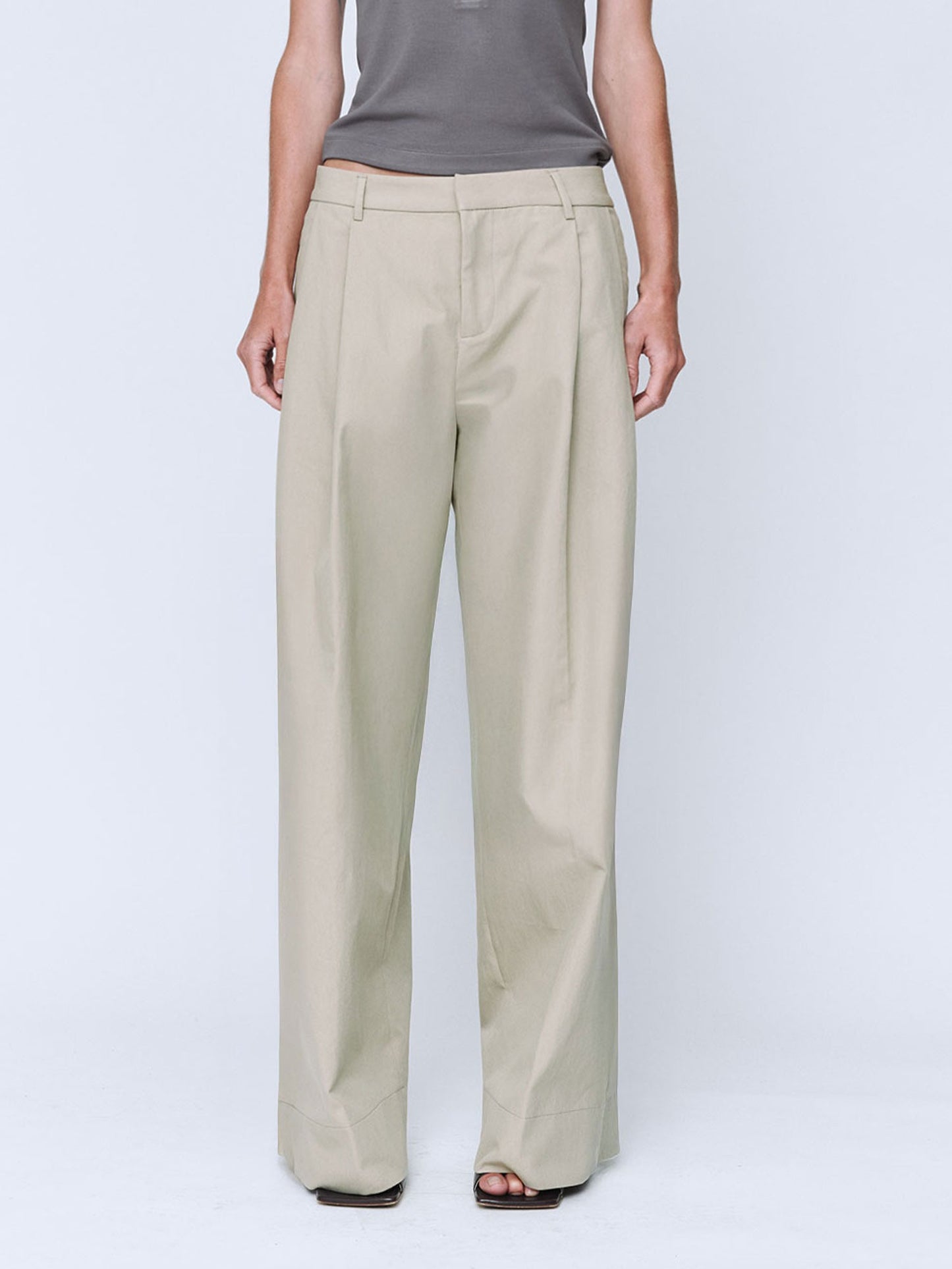 Wynn Hamlyn | Charlie Trouser - Taupe