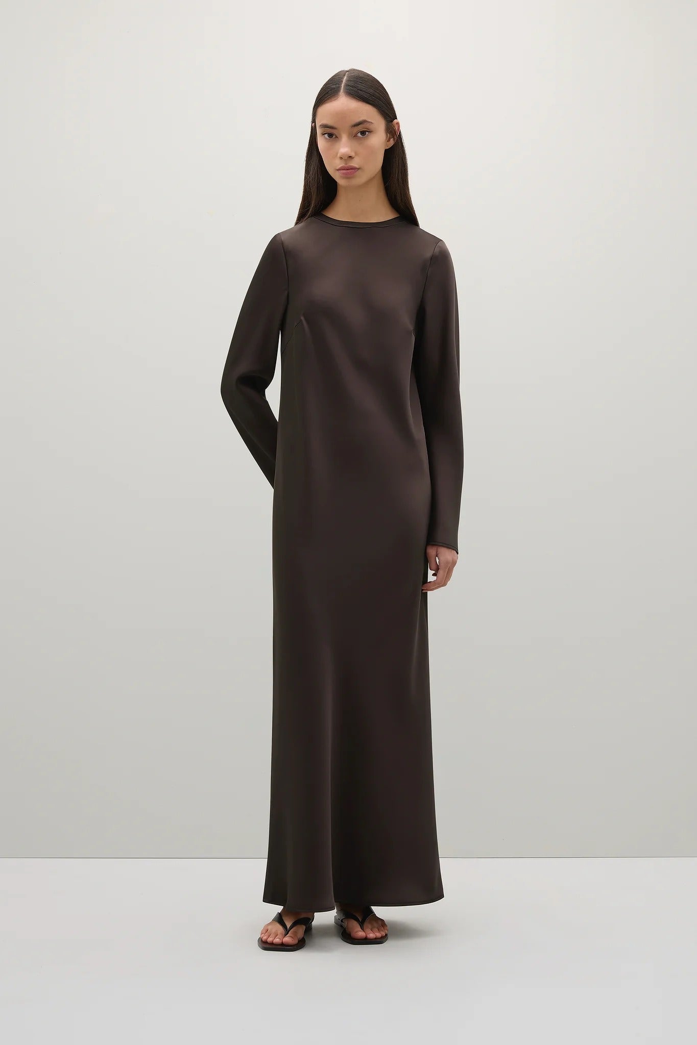 A.Emery | The Lowe Dress - Umber