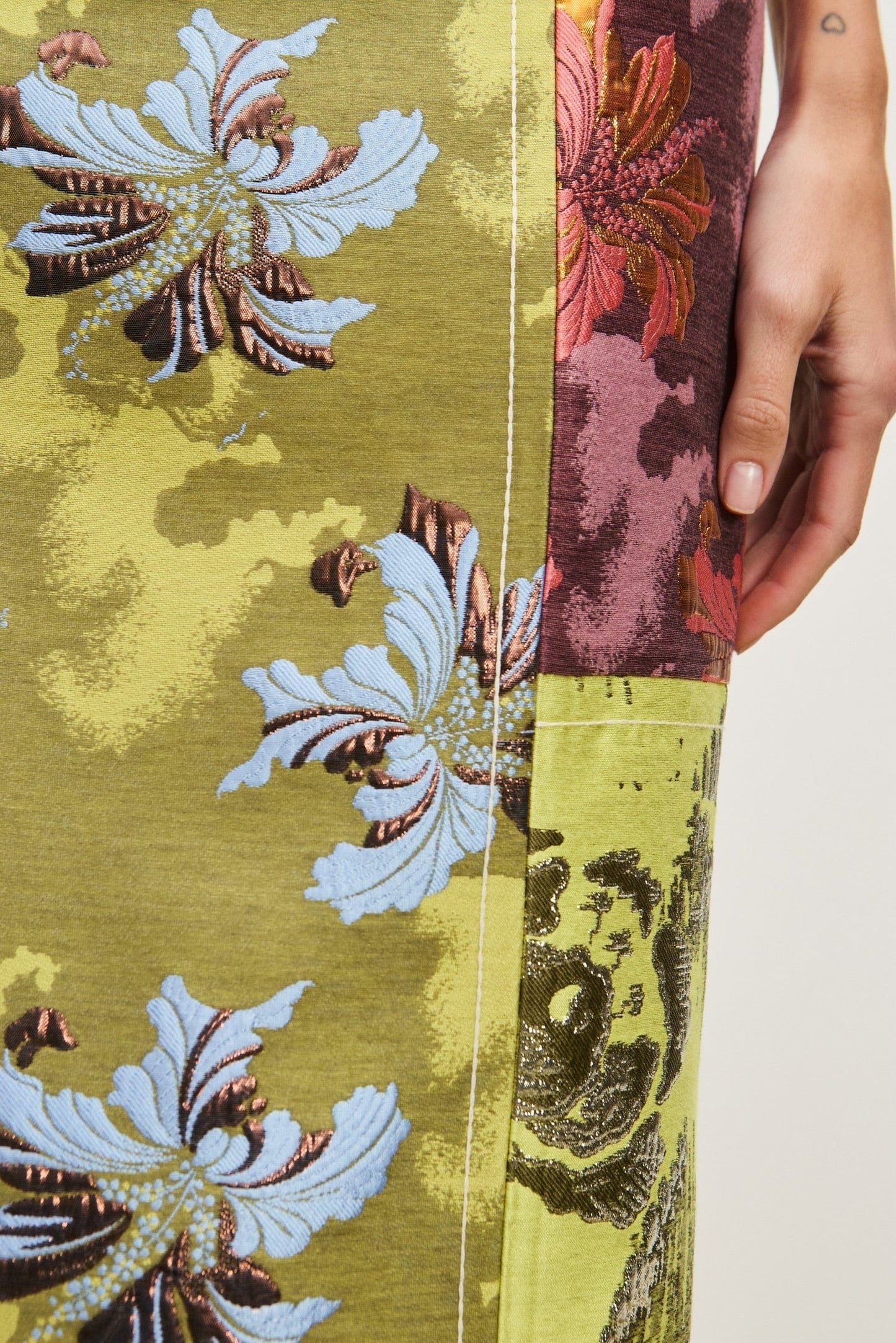 Alemais | Adriana Jacquard Gown - Multi