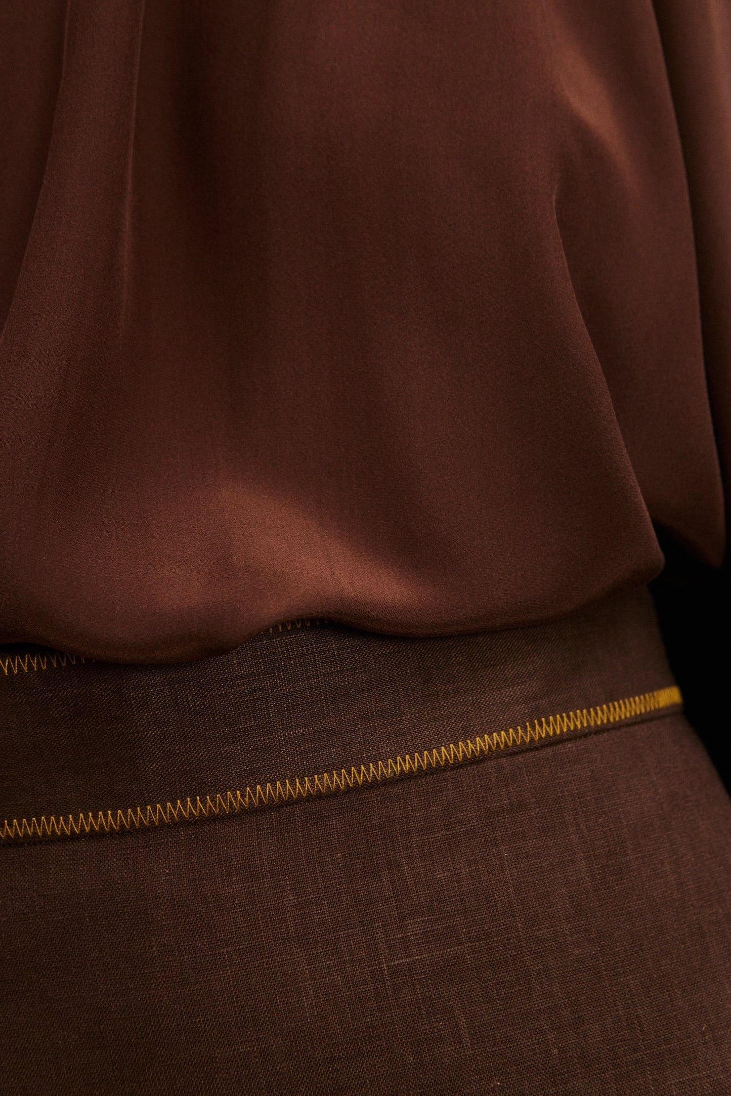 Alemais | Vito Blouse - Chocolate