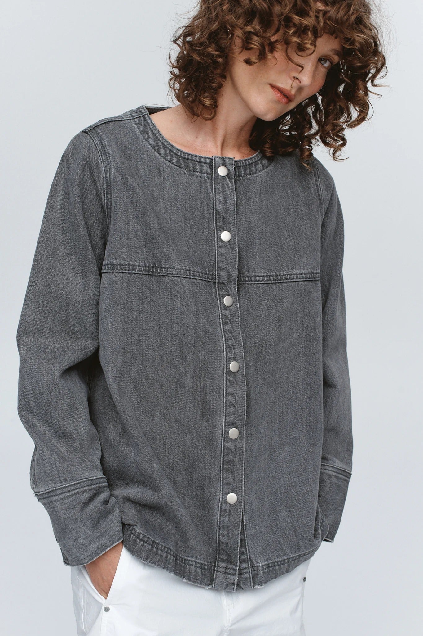 Marle | Seam Shirt - Stone