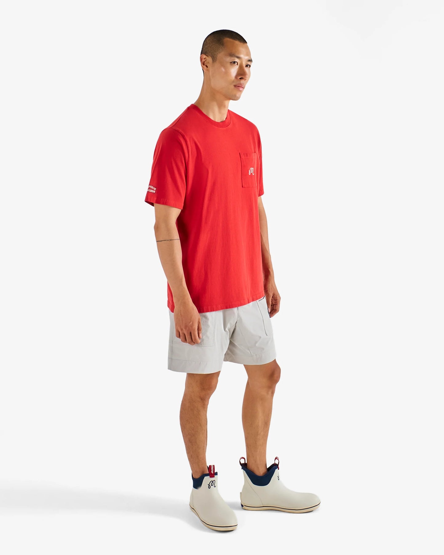 Malbon | Vista Captain Tee - Red