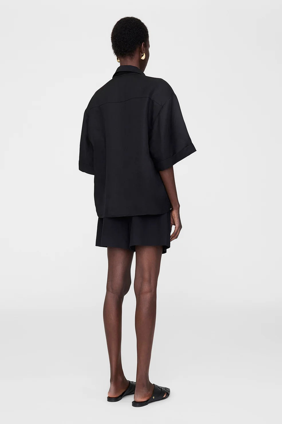 Anine Bing | Coco Shirt - Black