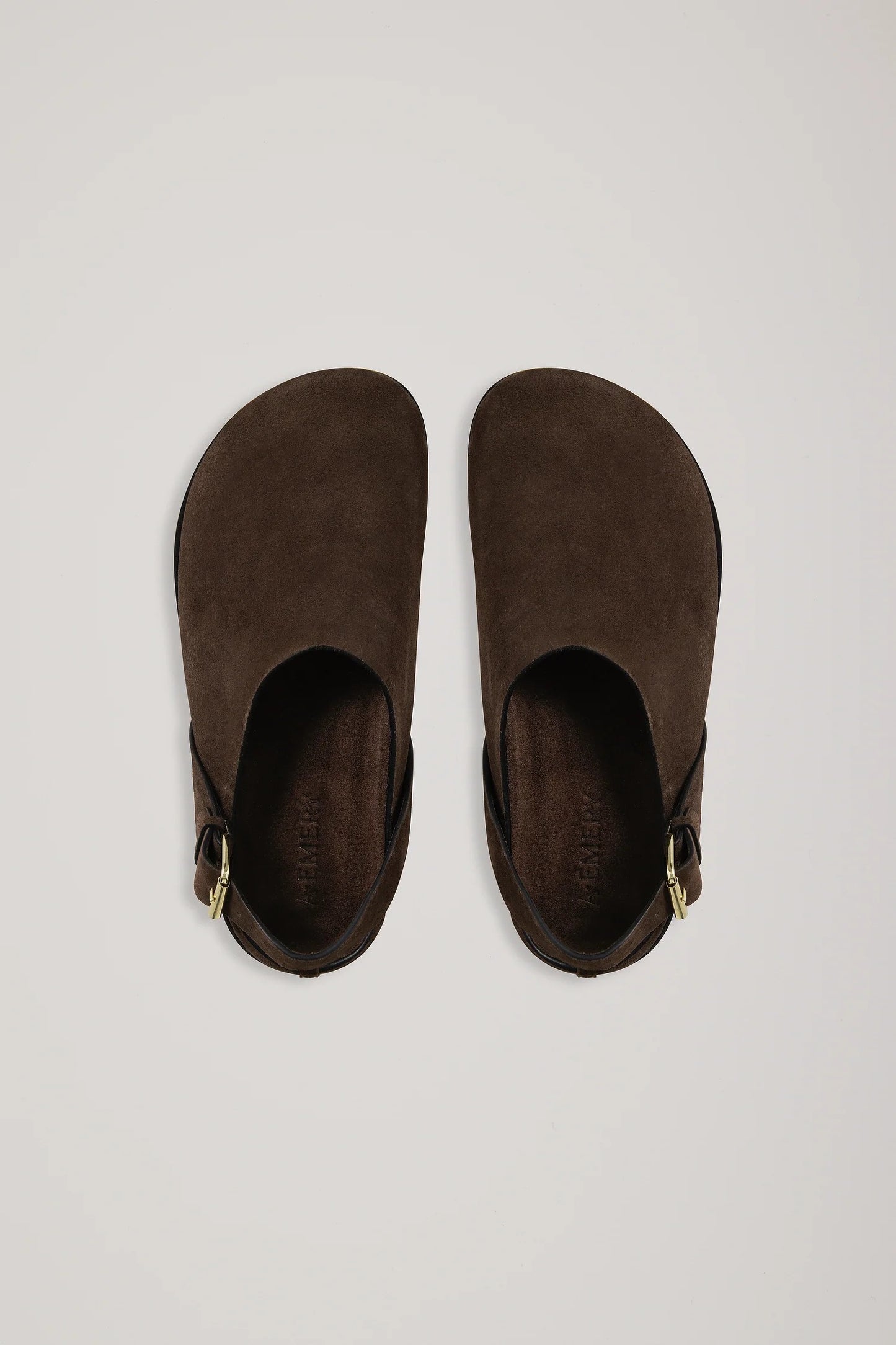 A.Emery | The Louis Clog - Walnut Suede