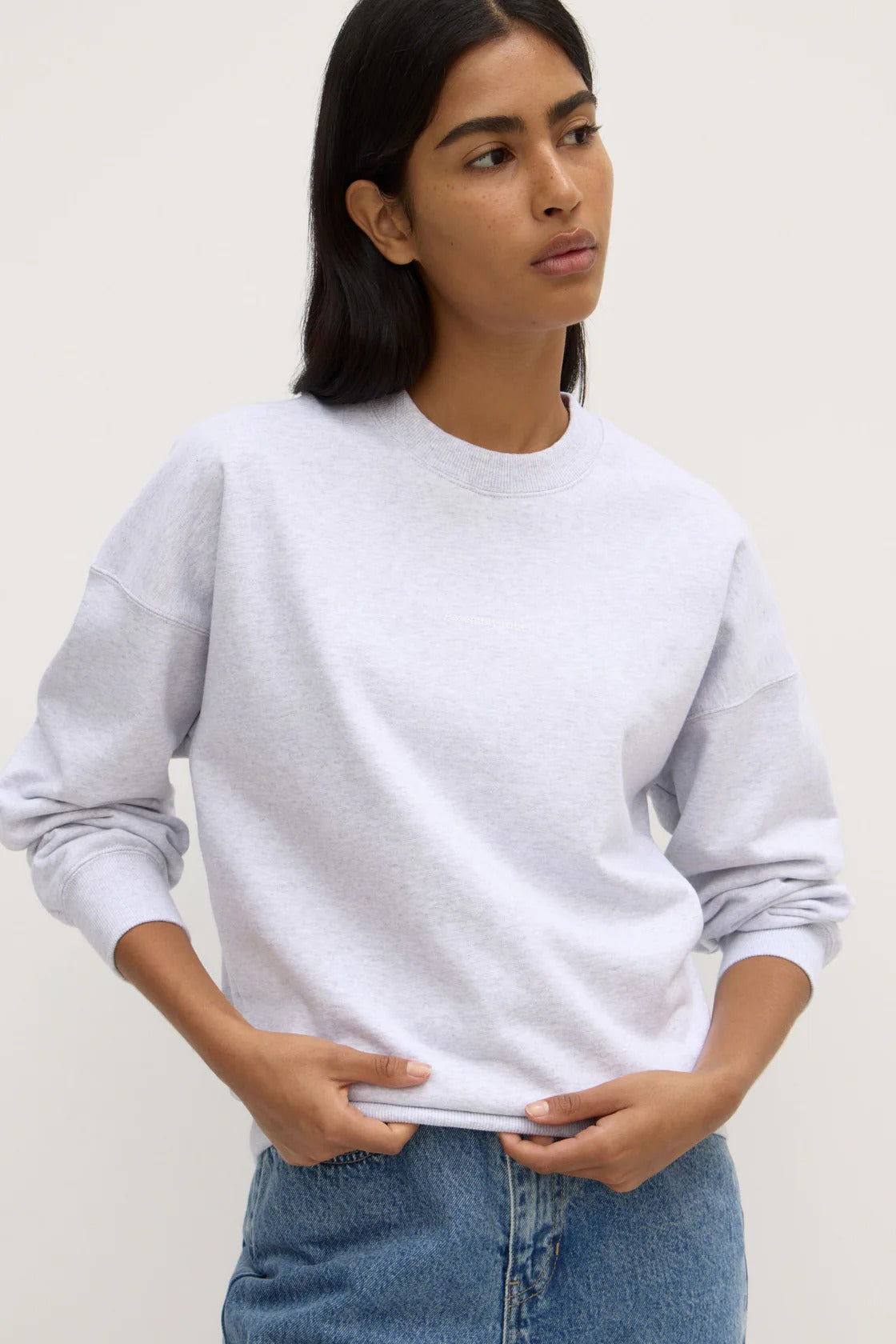 Assembly Label | Atelier Logo Fleece - Heather Grey Marle