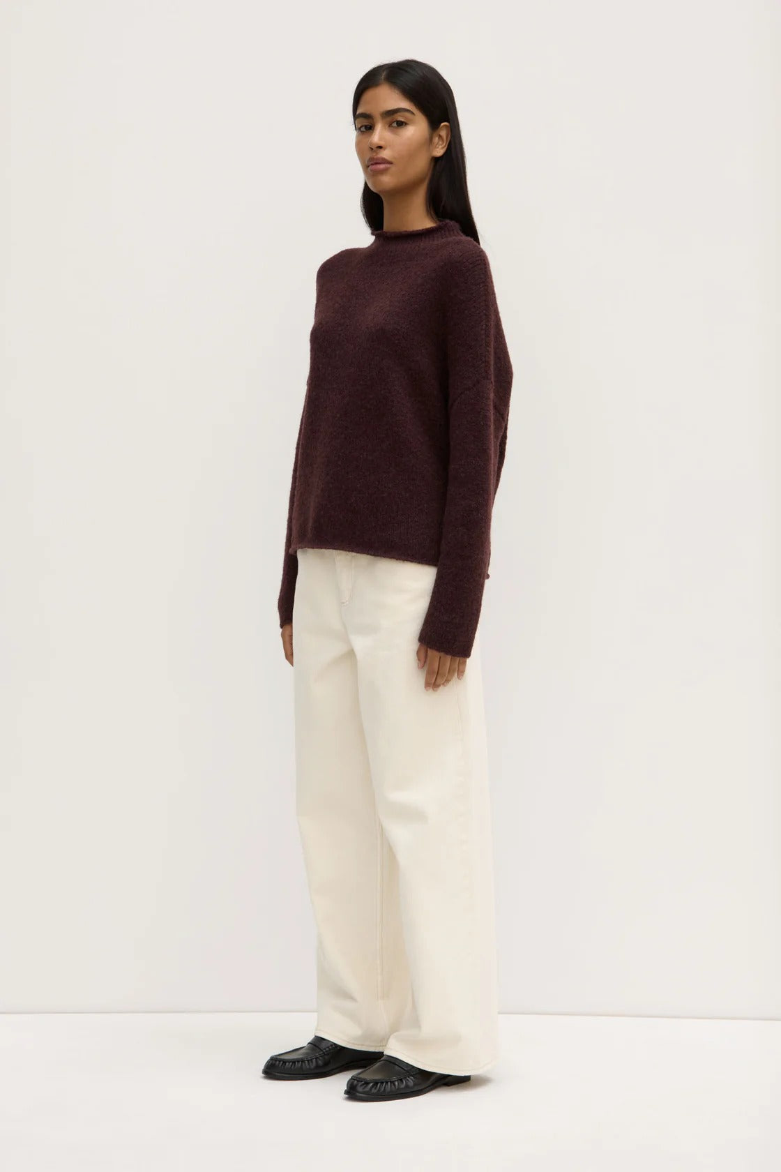 Assembly Label | Apolline Knit - Burgundy
