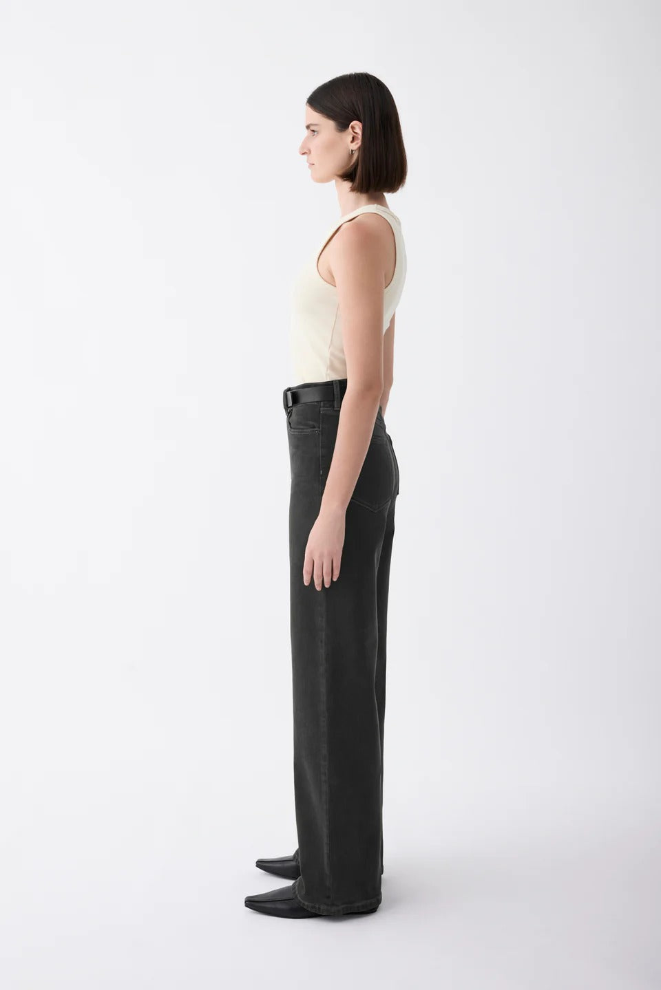 Outland Denim | Ellie High Wide Jean - Courage