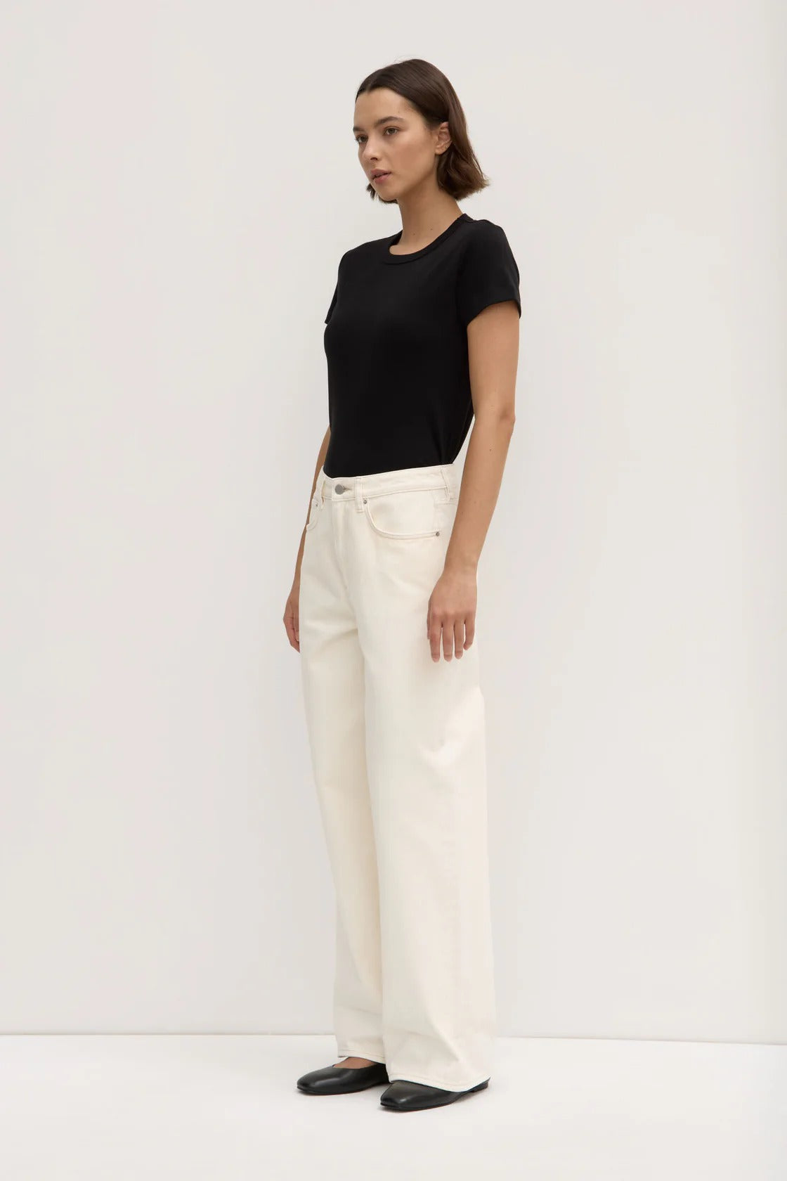 Assembly Label | Boyfriend Jean - Ecru