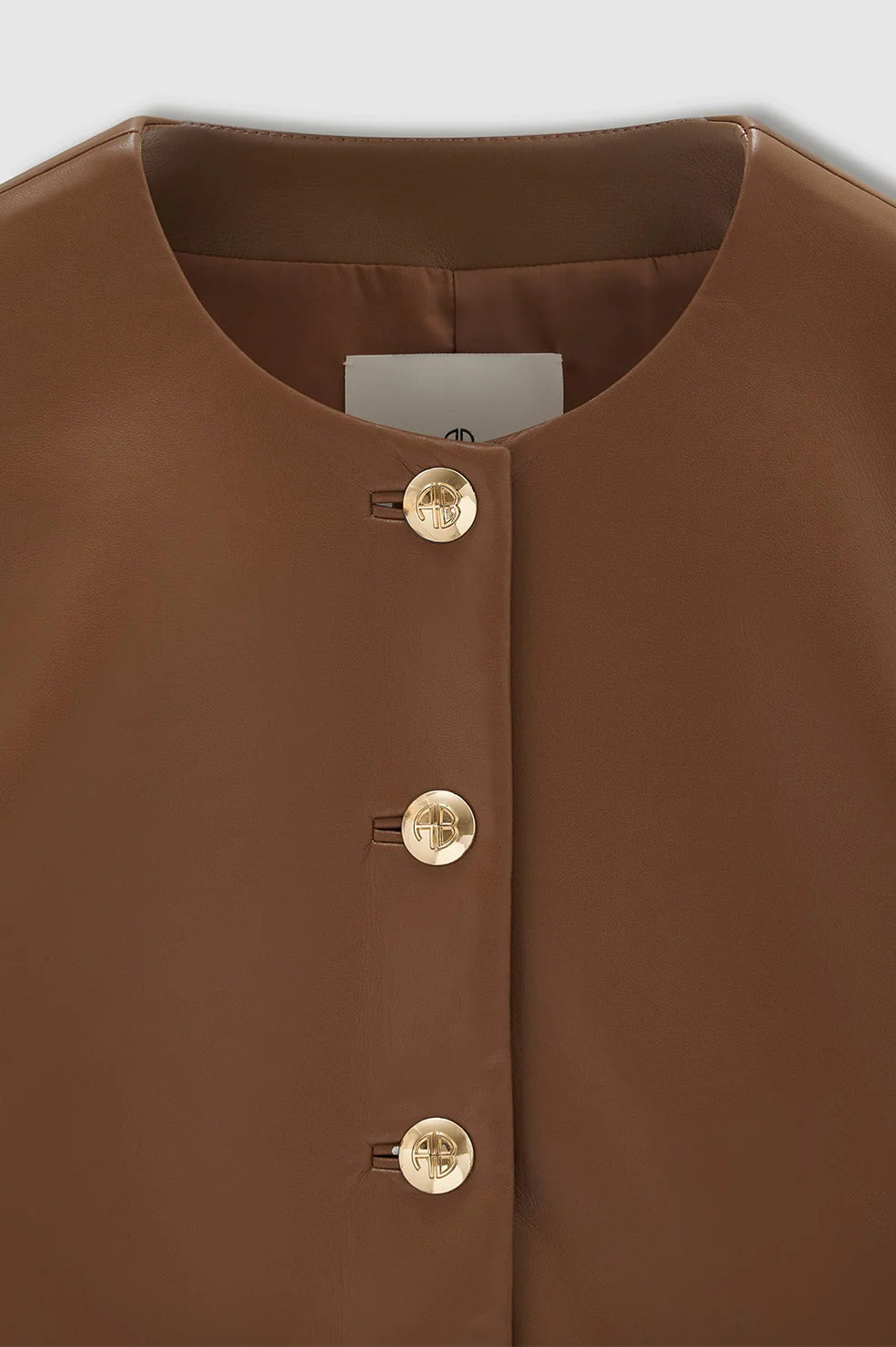 Anine Bing | Amber Jacket - Cognac Recycled Leather
