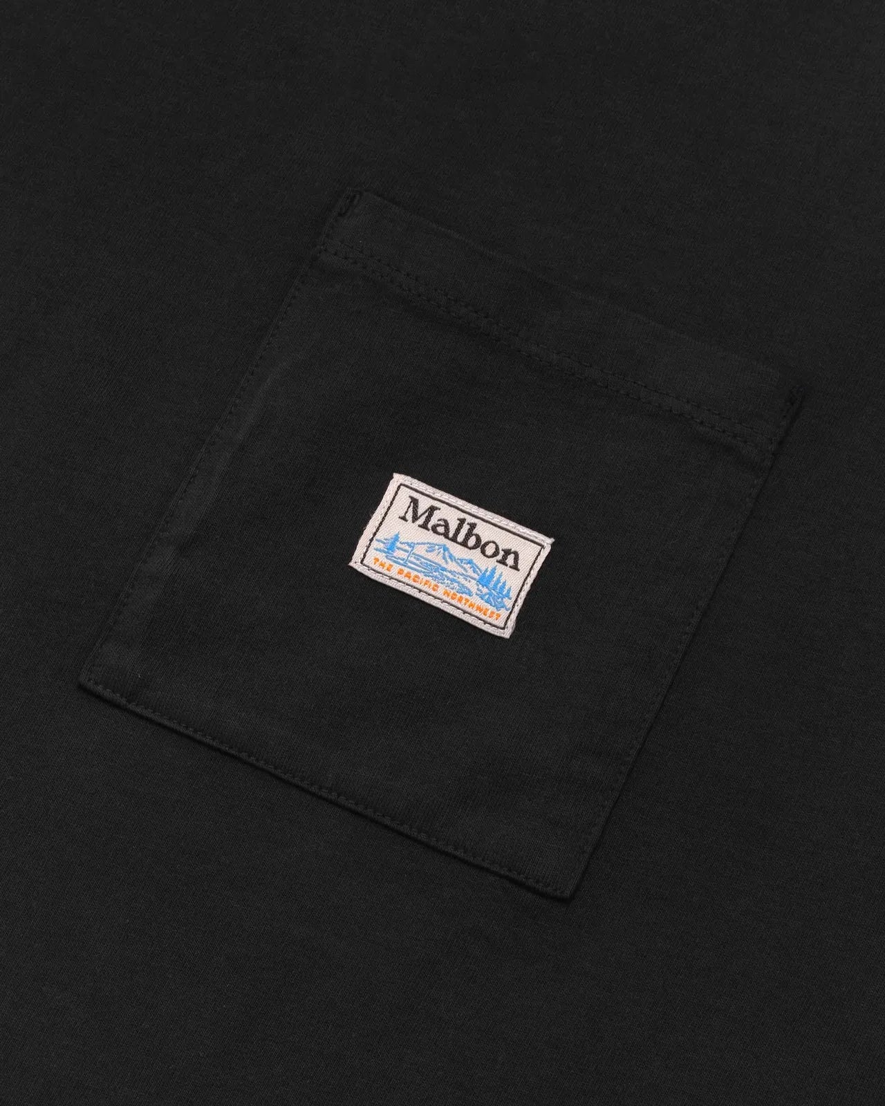 Malbon | Fishing Buckets Pocket T.Shirt - Black