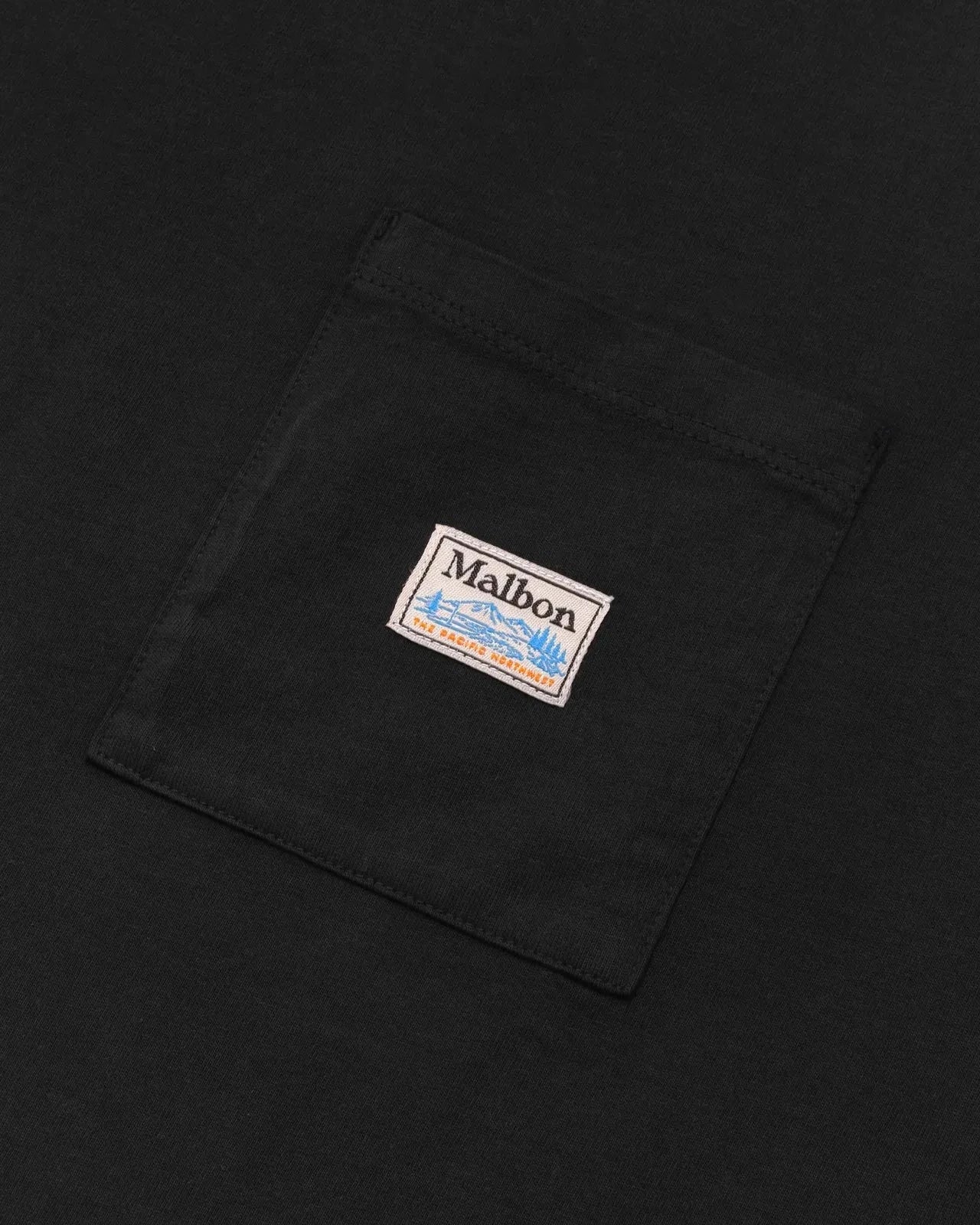 Malbon | Fishing Buckets Pocket T.Shirt - Black