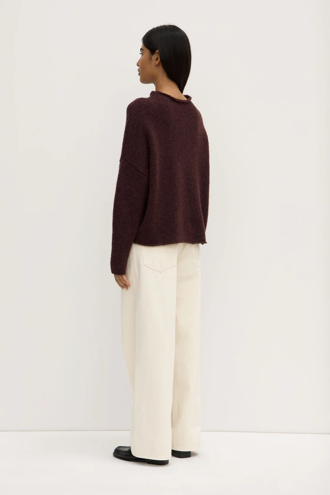 Assembly Label | Apolline Knit - Burgundy