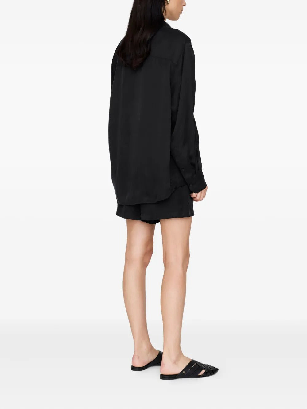 Anine Bing | Essie Shirt - Washed Black