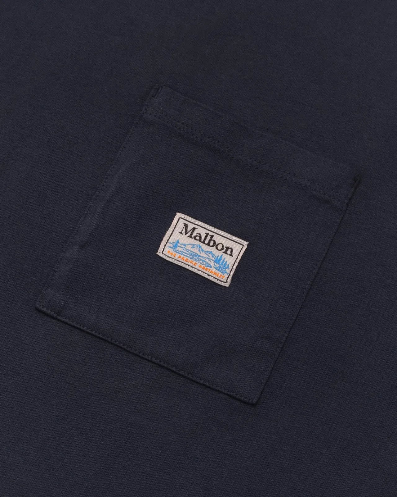 Malbon | Fishing Buckets Pocket T.Shirt - Navy