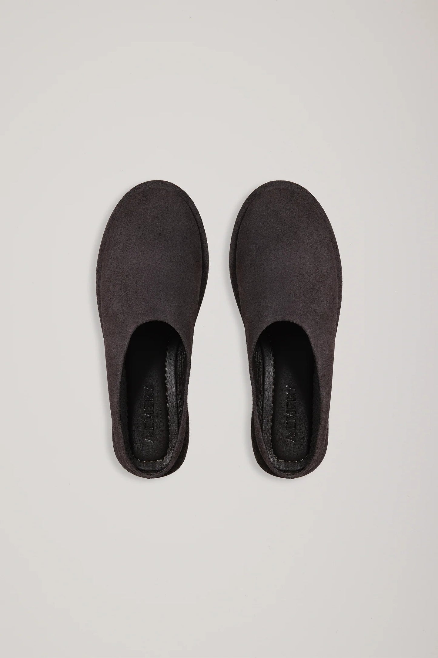 A.Emery | The Spencer Flat - Liquorice Suede