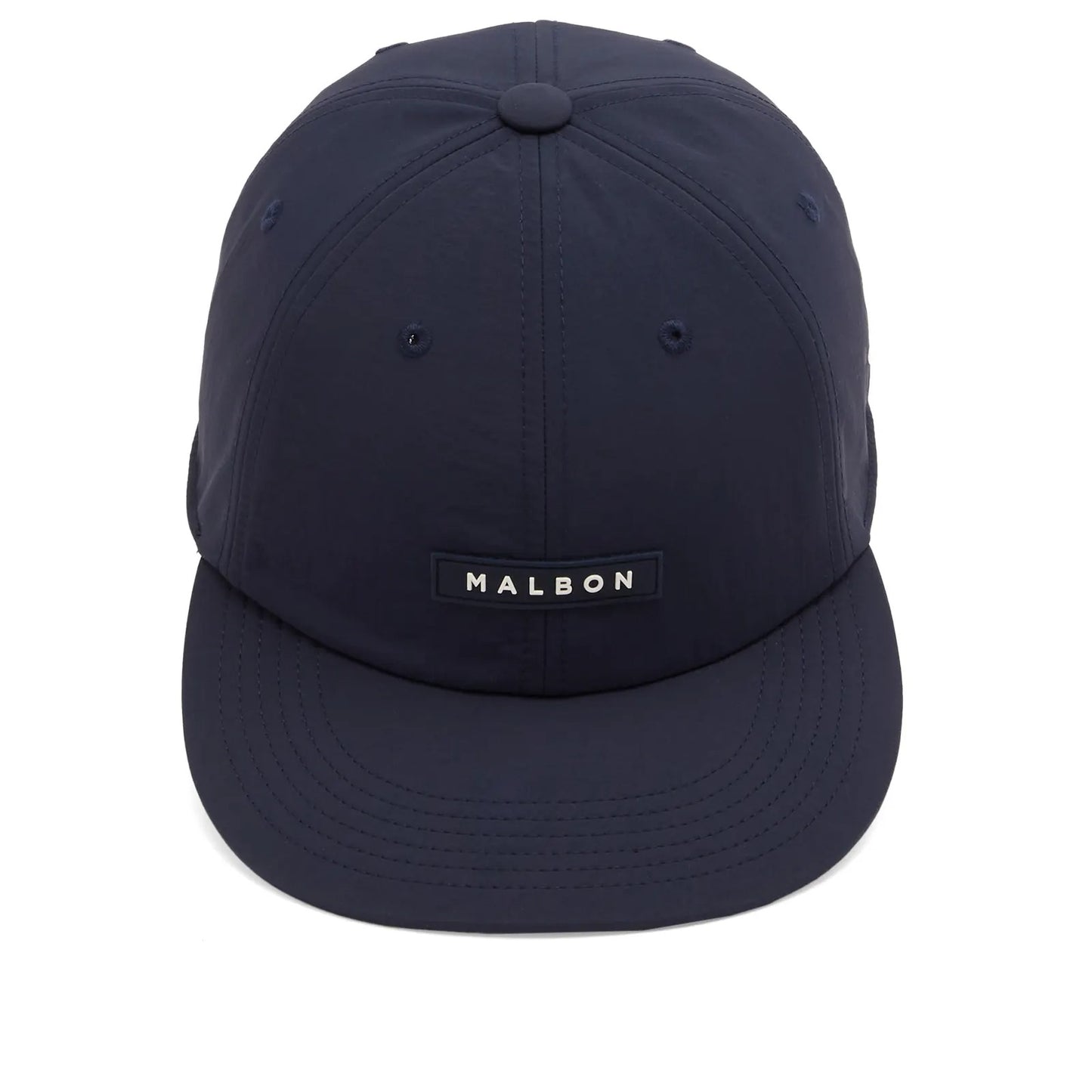 Malbon | Block Nylon Packable Hat - Navy