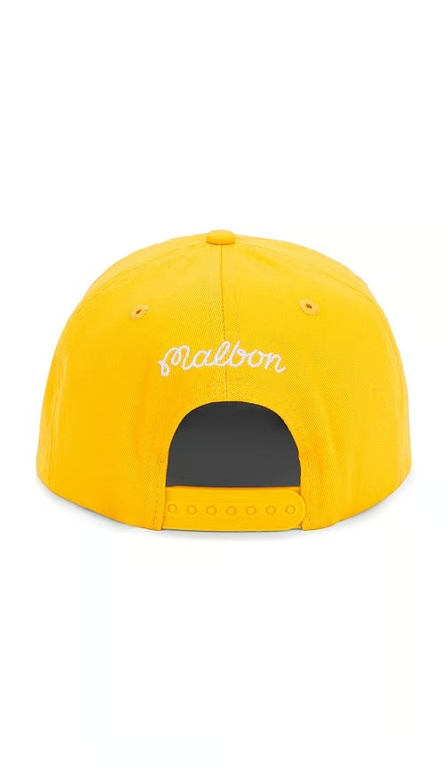Malbon | M Script Chainstitch Painters Hat - Gold