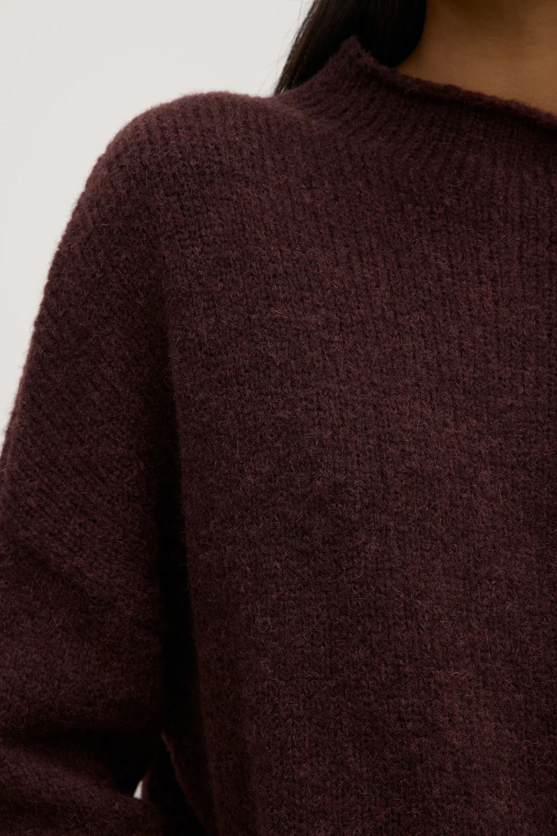 Assembly Label | Apolline Knit - Burgundy