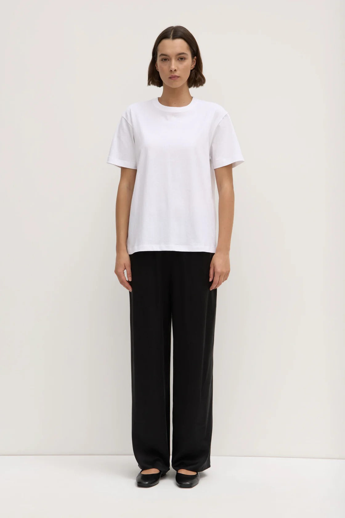 Assembly Label | Organic Base Tee - White