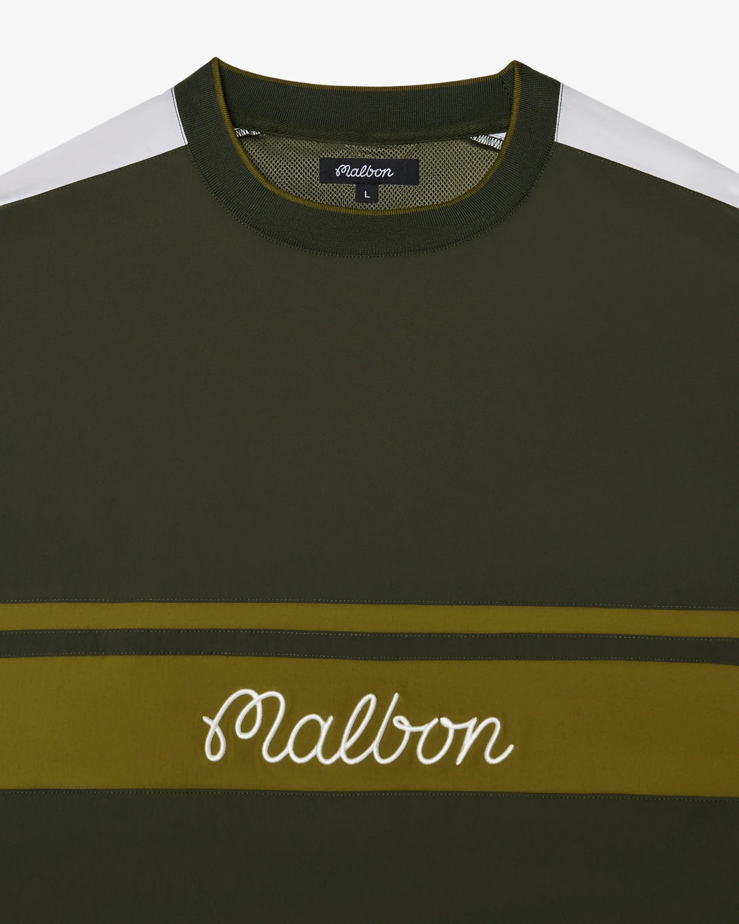 Malbon | Sportiva Nylon Popover - Cypress Green