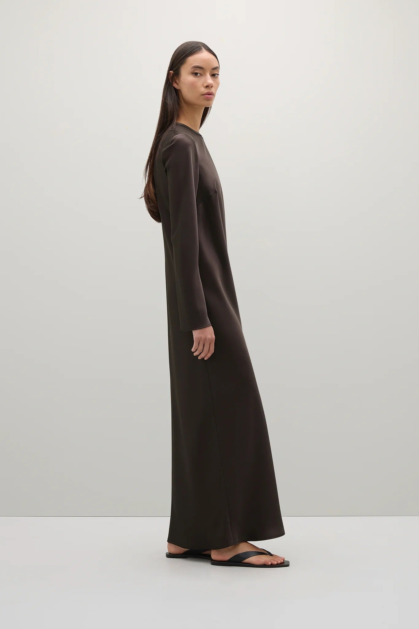 A.Emery | The Lowe Dress - Umber