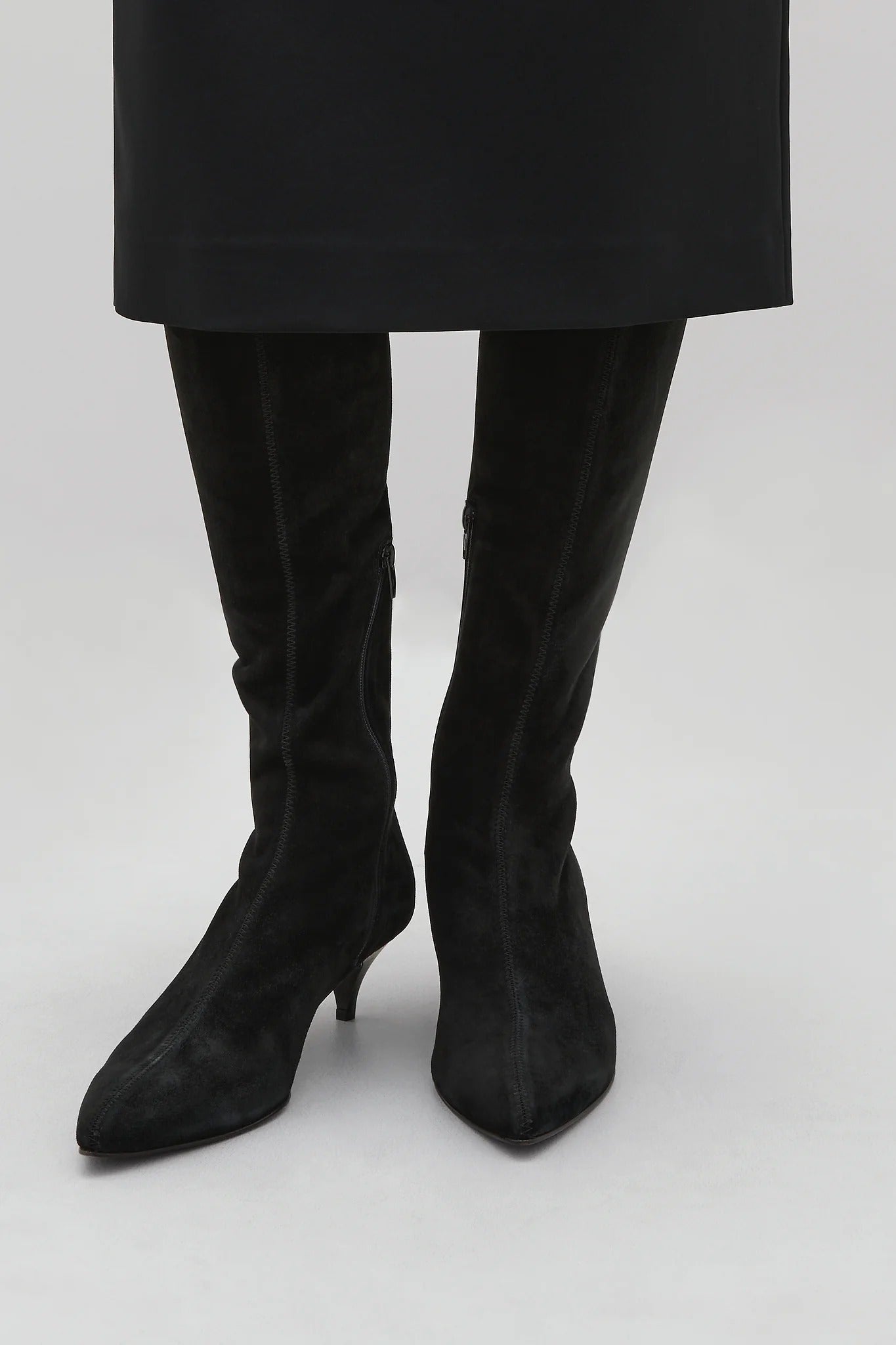 A.Emery | The Oscar Boot - Black Suede