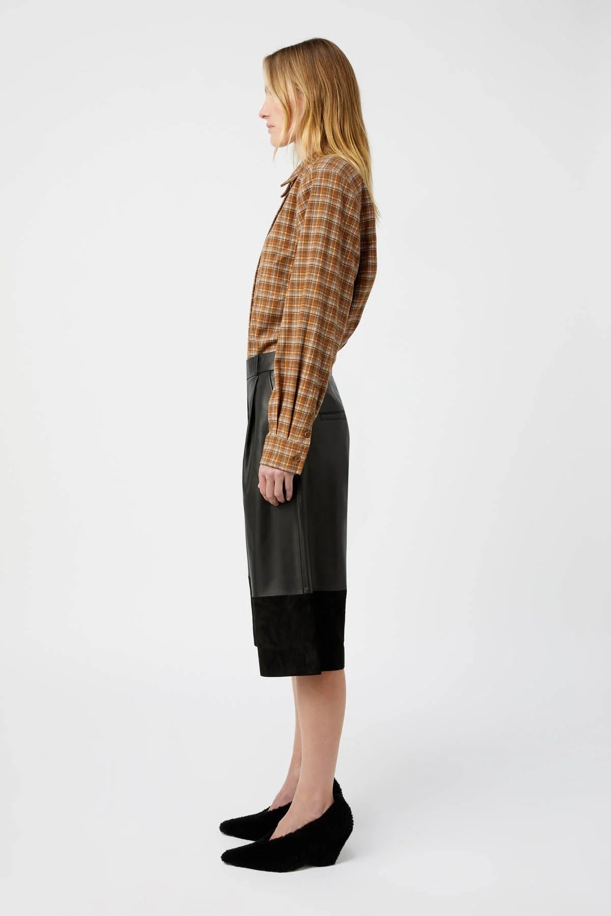 Camilla and Marc | Paradox Shirt - Tan Plaid