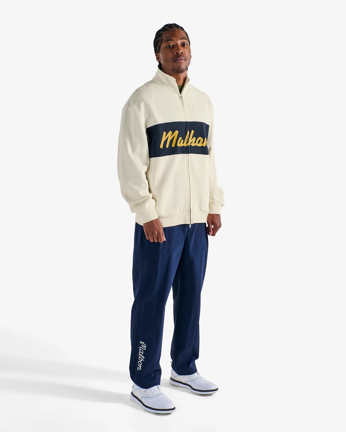 Malbon | University Double Zip - Cream