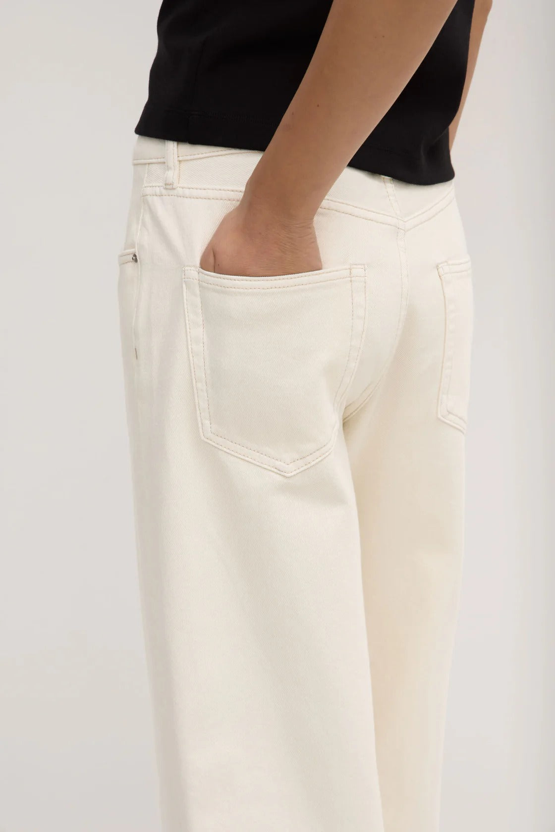 Assembly Label | Boyfriend Jean - Ecru