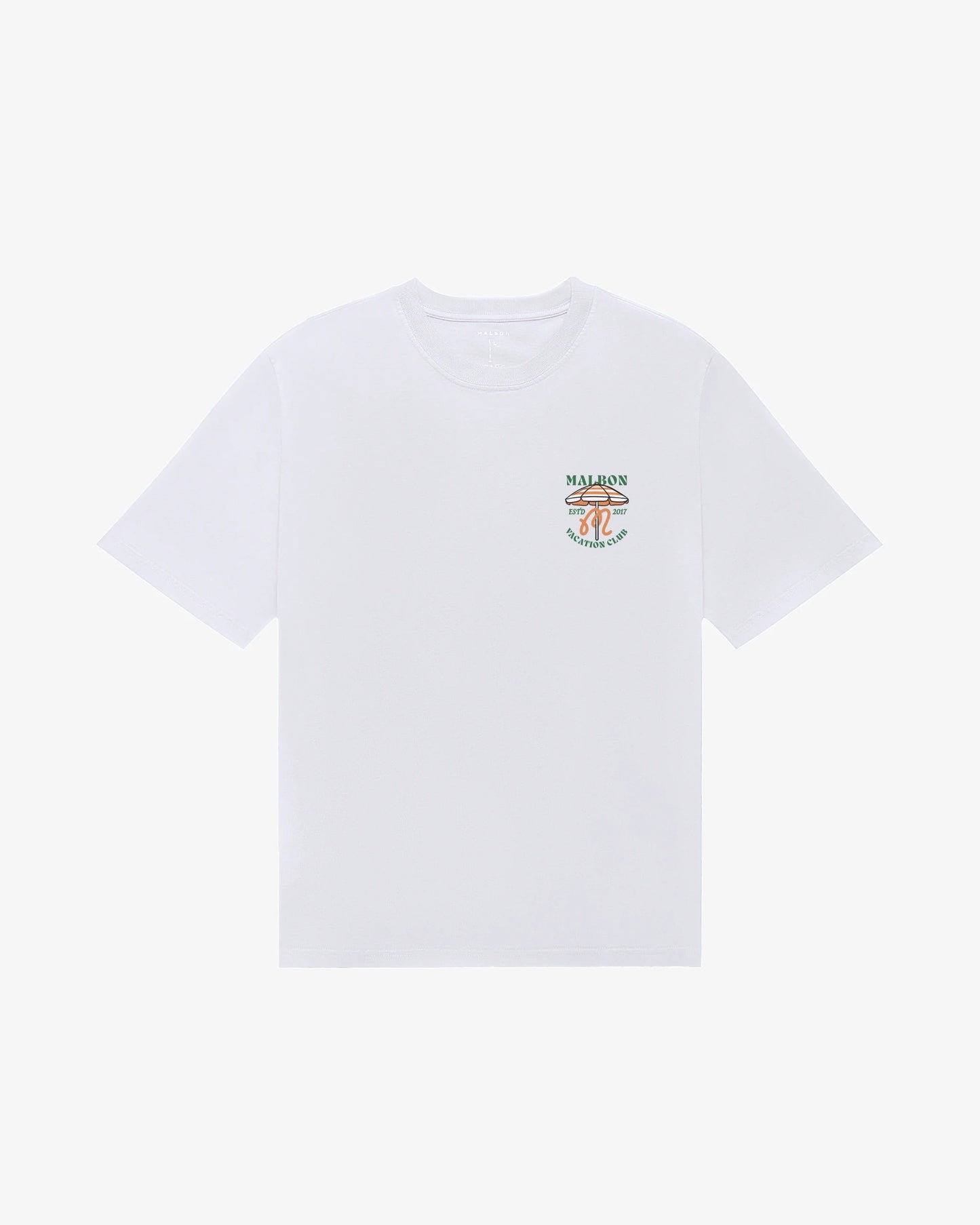 Malbon | Vacation Club Tee - White