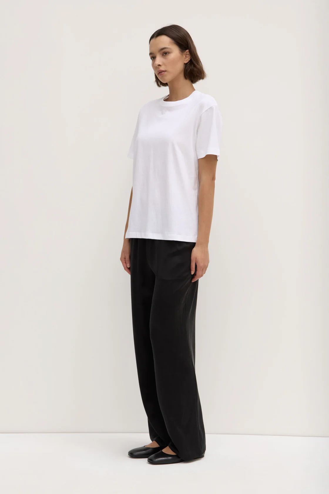 Assembly Label | Organic Base Tee - White